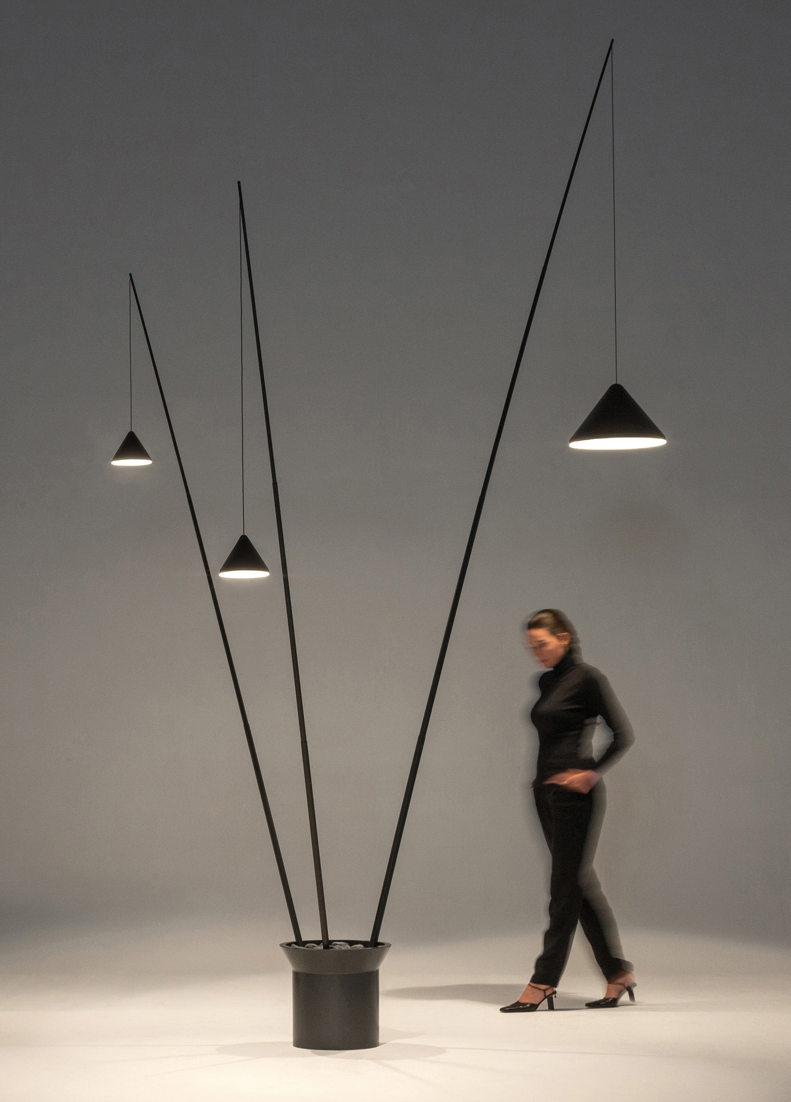 Display product North Floor lamp from manufacturer Vibia