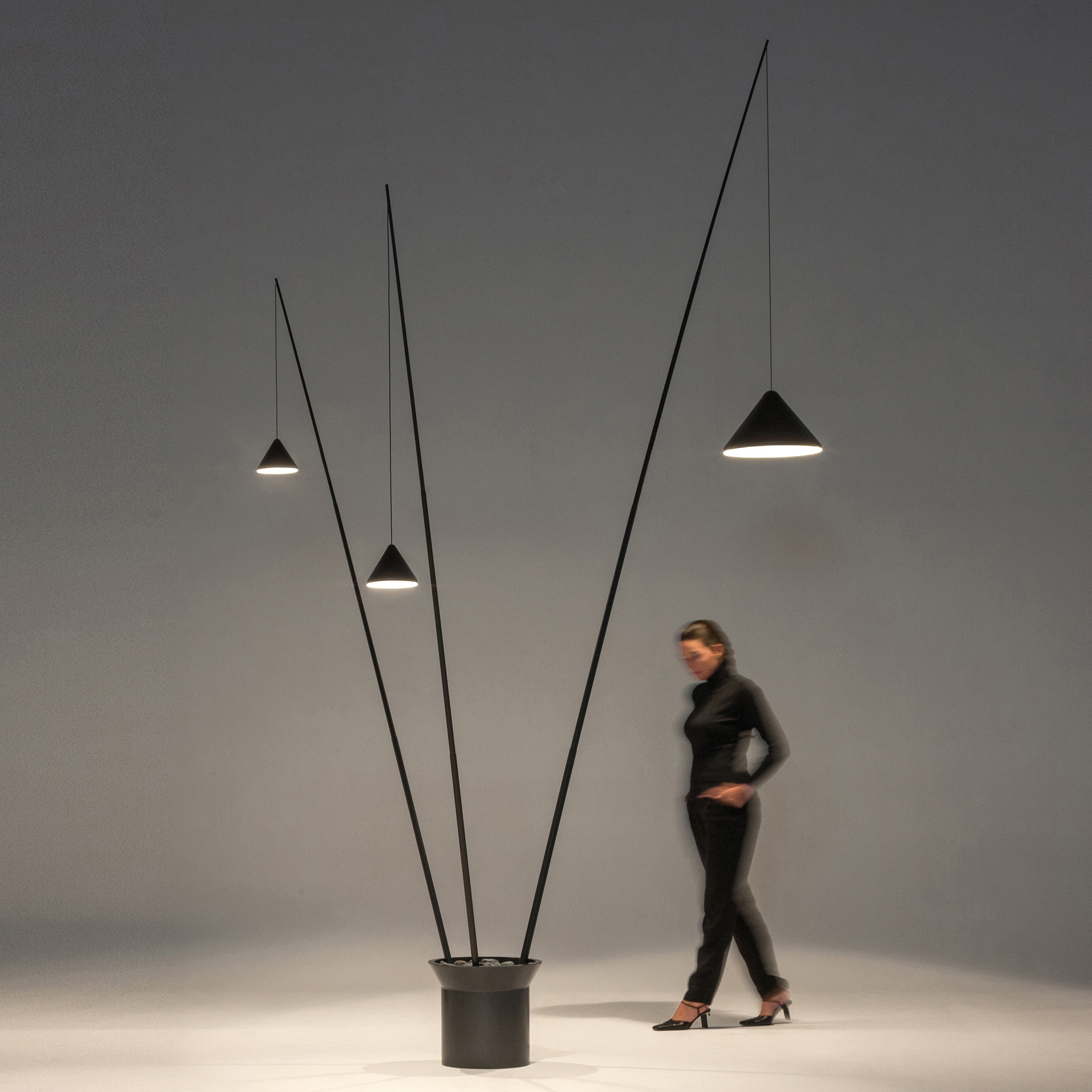 Display product North Floor lamp from manufacturer Vibia
