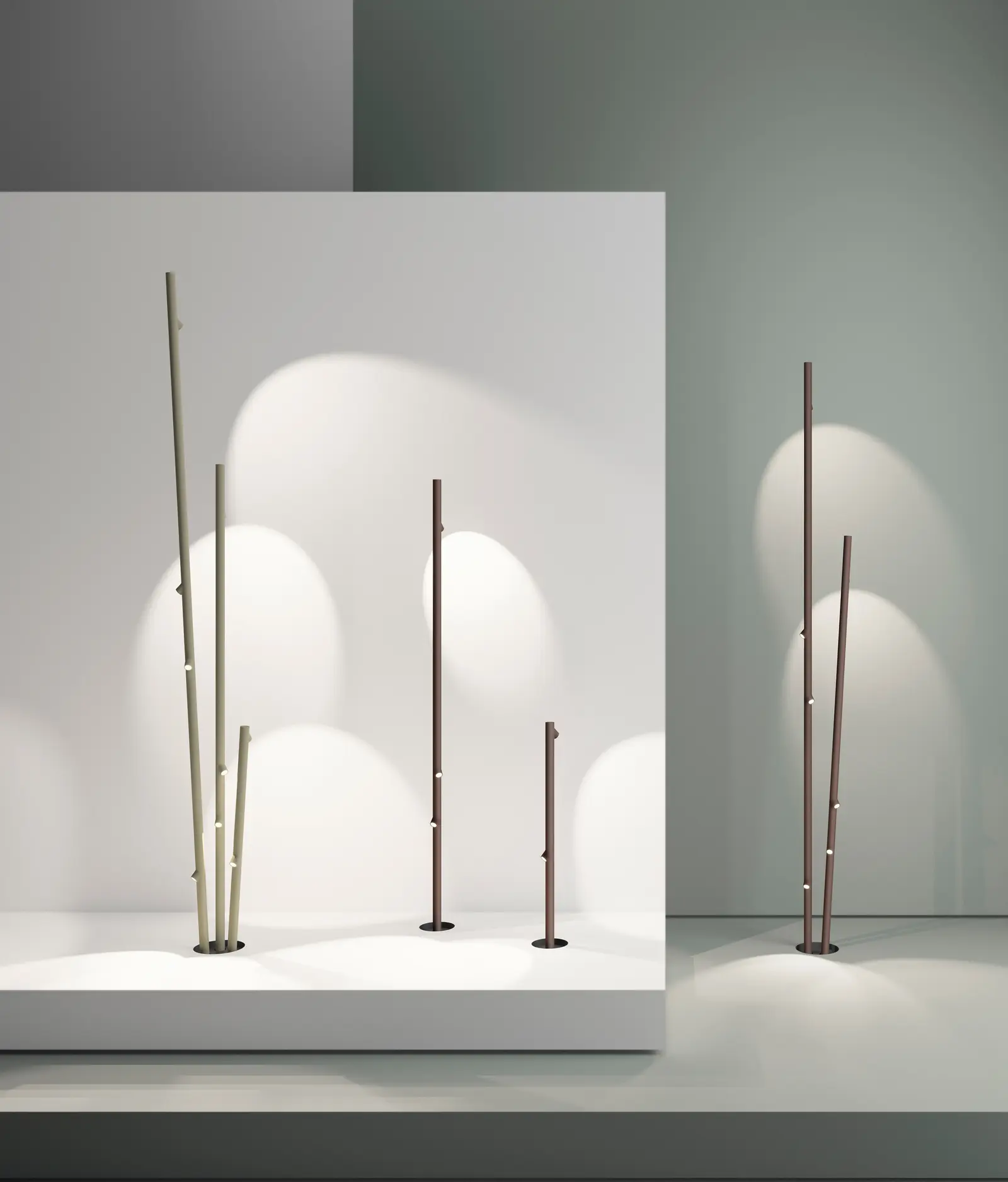 BAMBOO 4803 OUTDOOR- FLOOR LAMP - Outdoor floor-mounted lights
