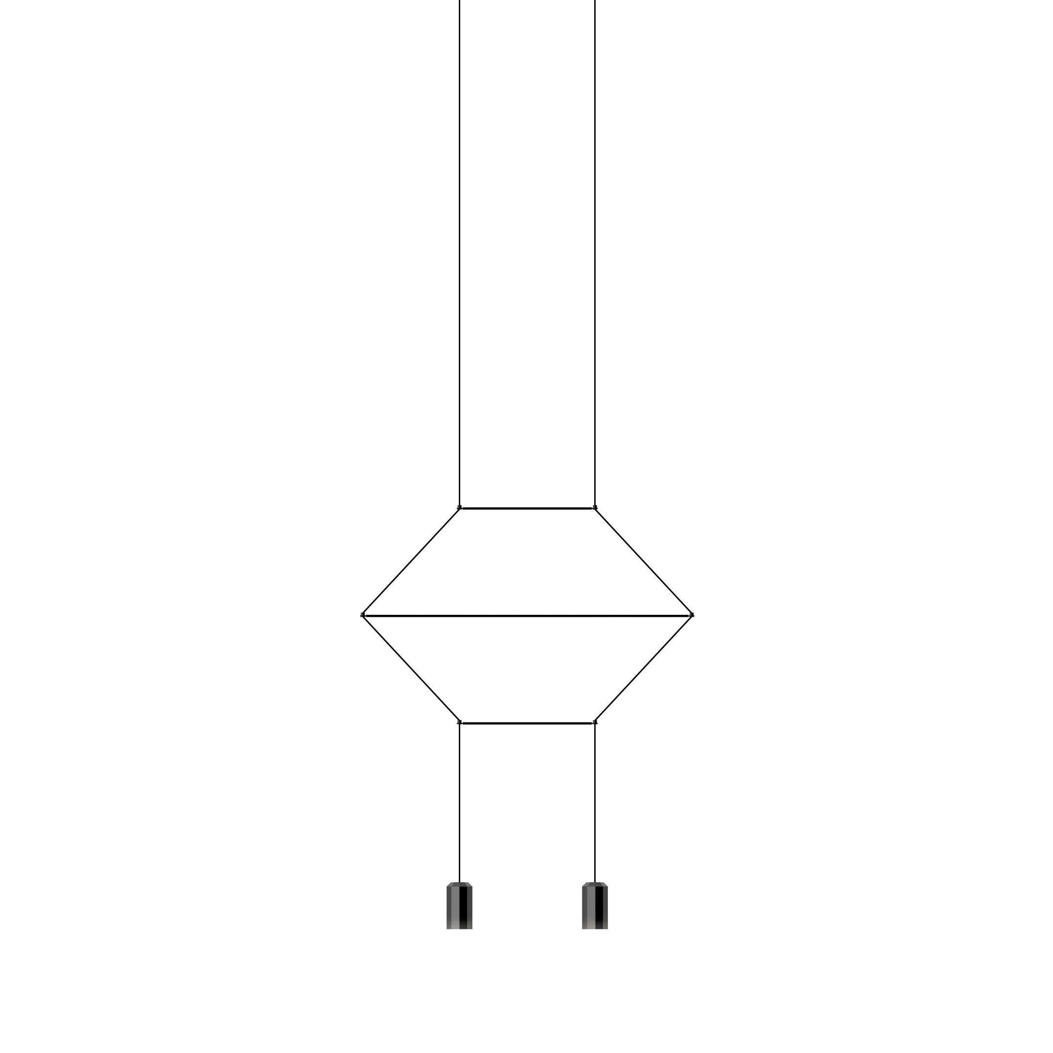 Display product Wireflow Lineal 0320 Hanging lamp from manufacturer Vibia