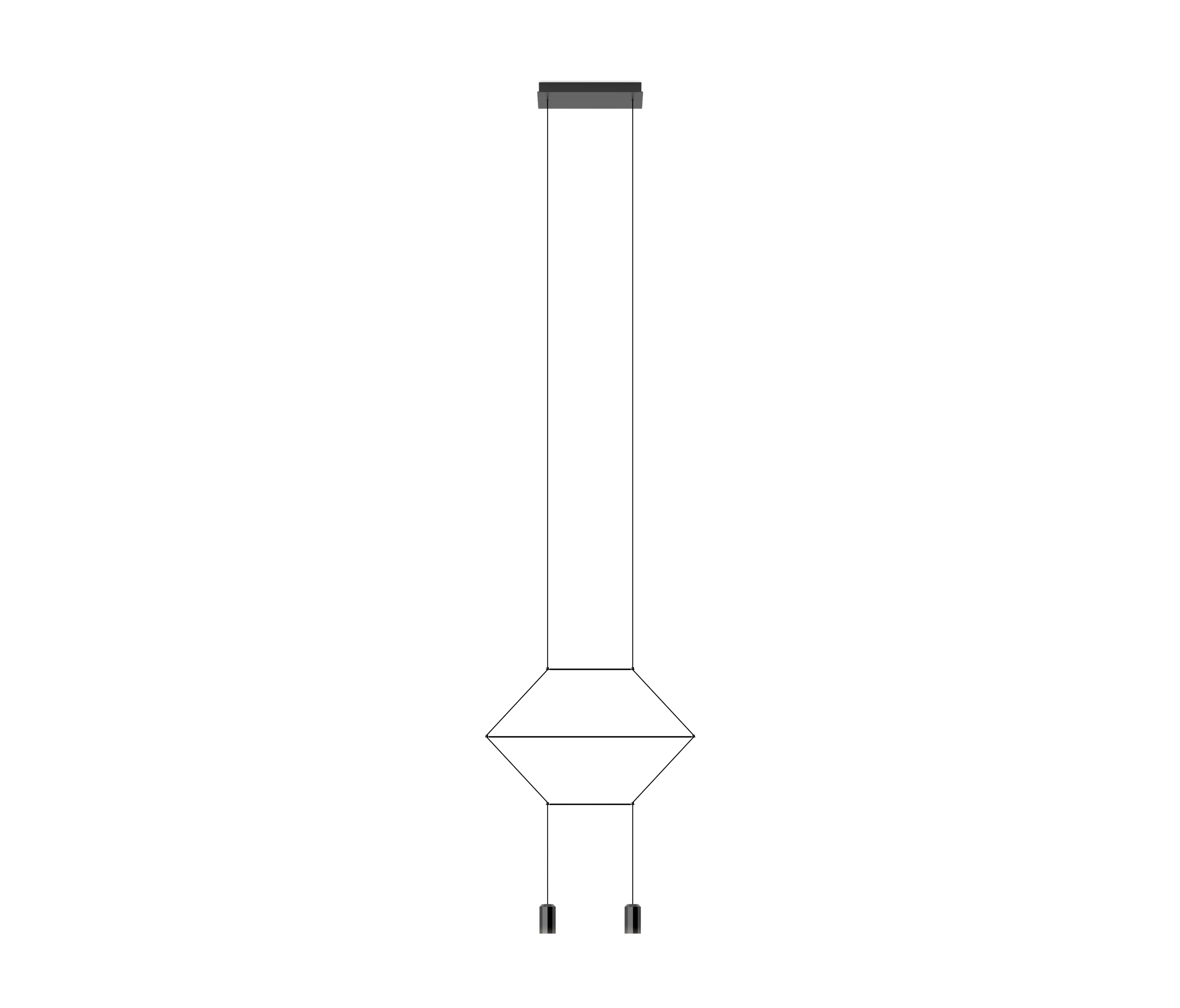 Vibia - Wireflow Lineal 0320 Lampade sospese