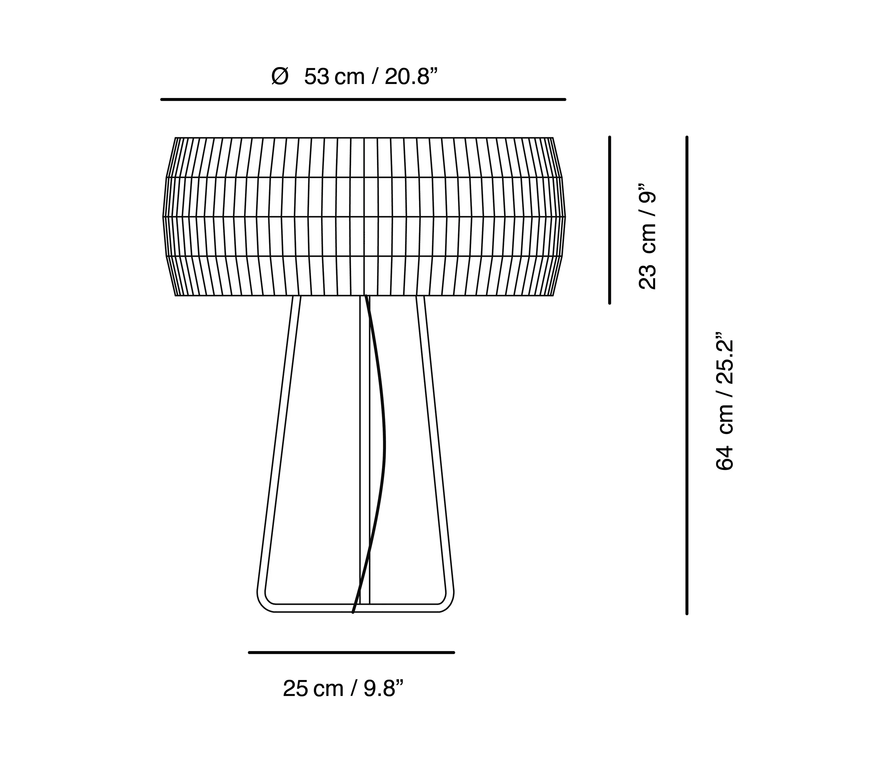 Carpyen - Isamu | Table lamp