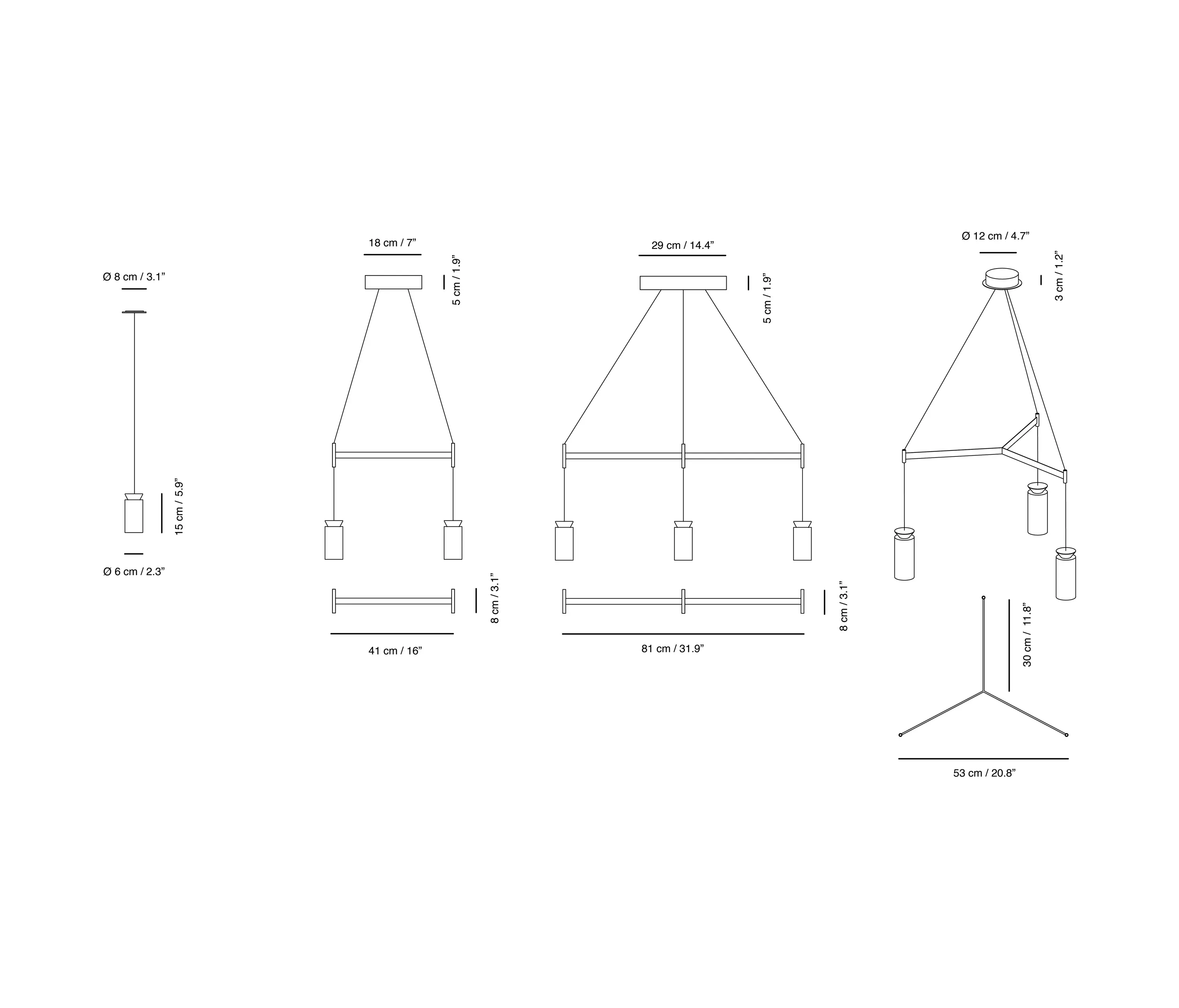 Carpyen - Triana | Suspension lamp