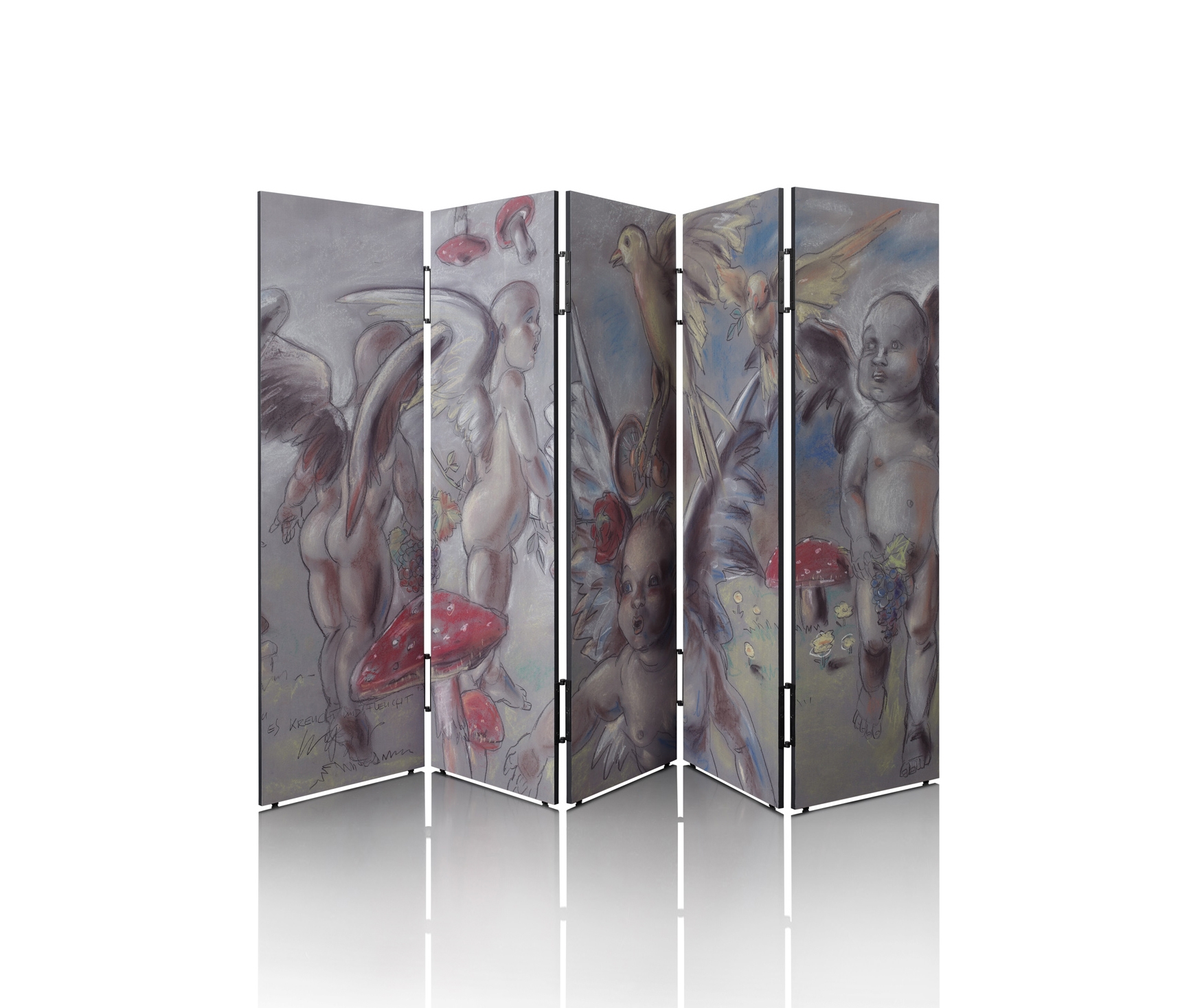 Display product Manhattan Moveable folding screen from manufacturer Neue Wiener Werkstätte