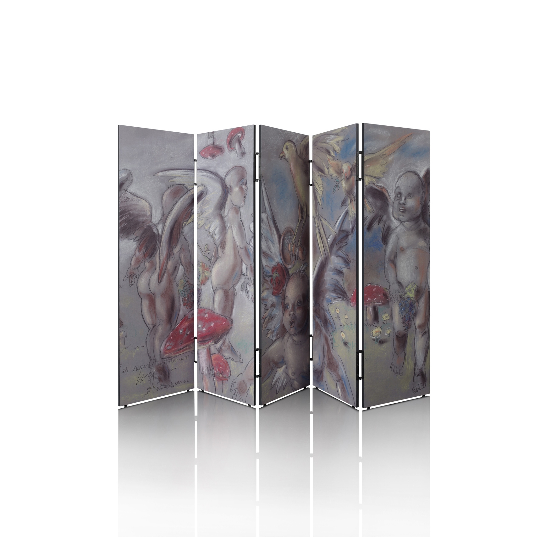 Mostra il prodotto Manhattan Moveable folding screen del produttore Neue Wiener Werkstätte