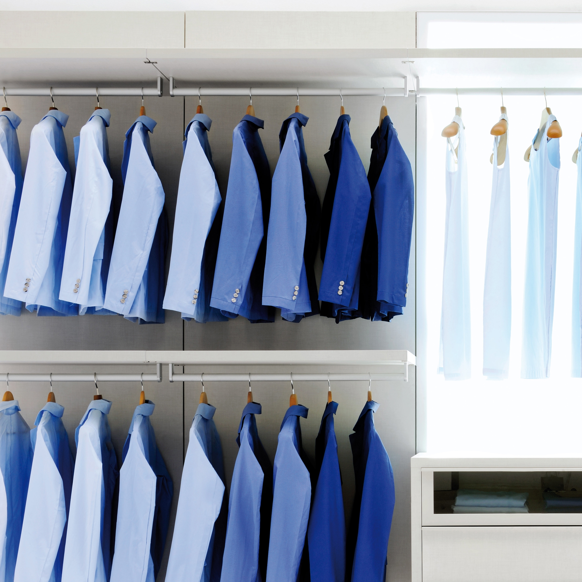 Display product Oasi Walk-in closet from manufacturer Silenia