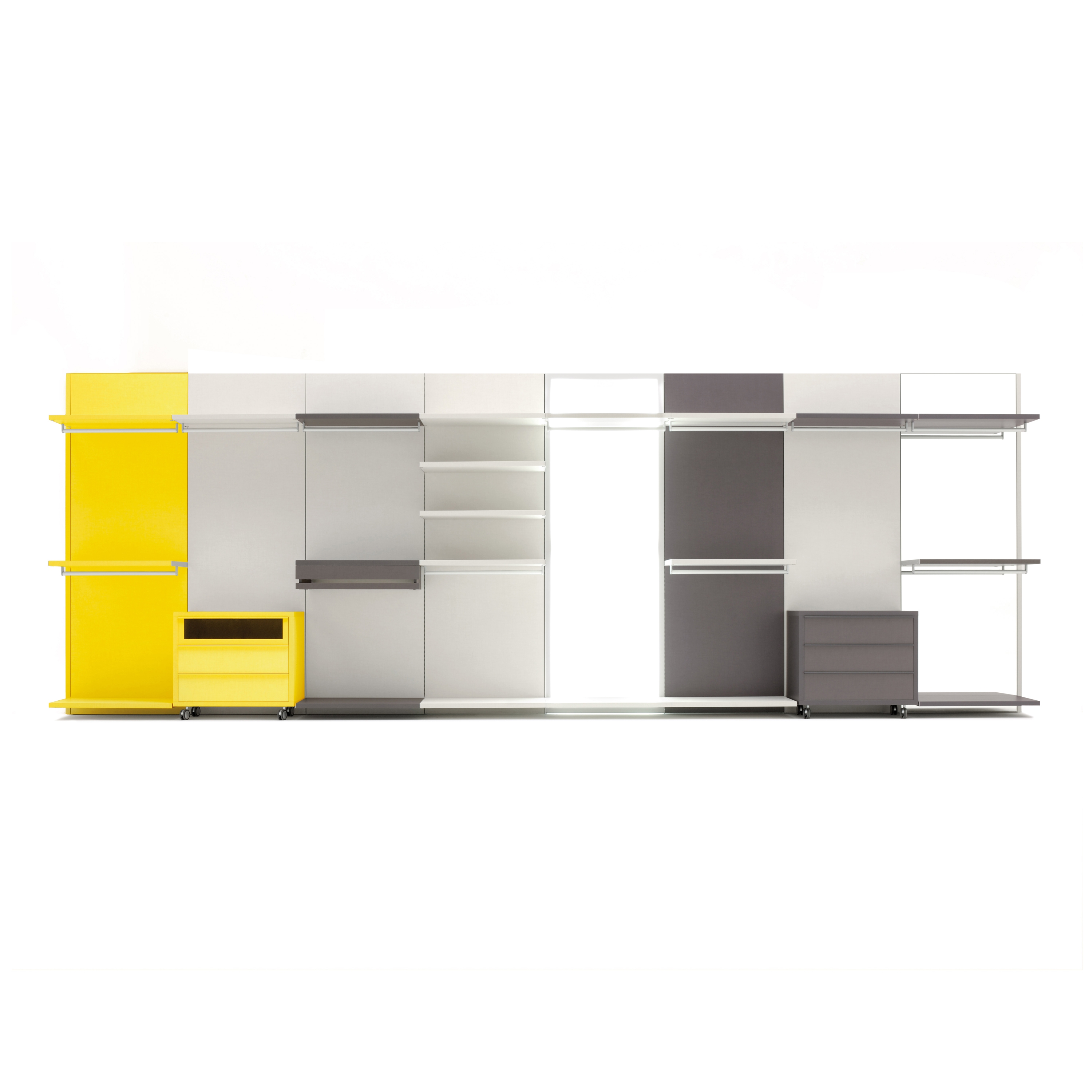 Display product Oasi Walk-in closet from manufacturer Silenia