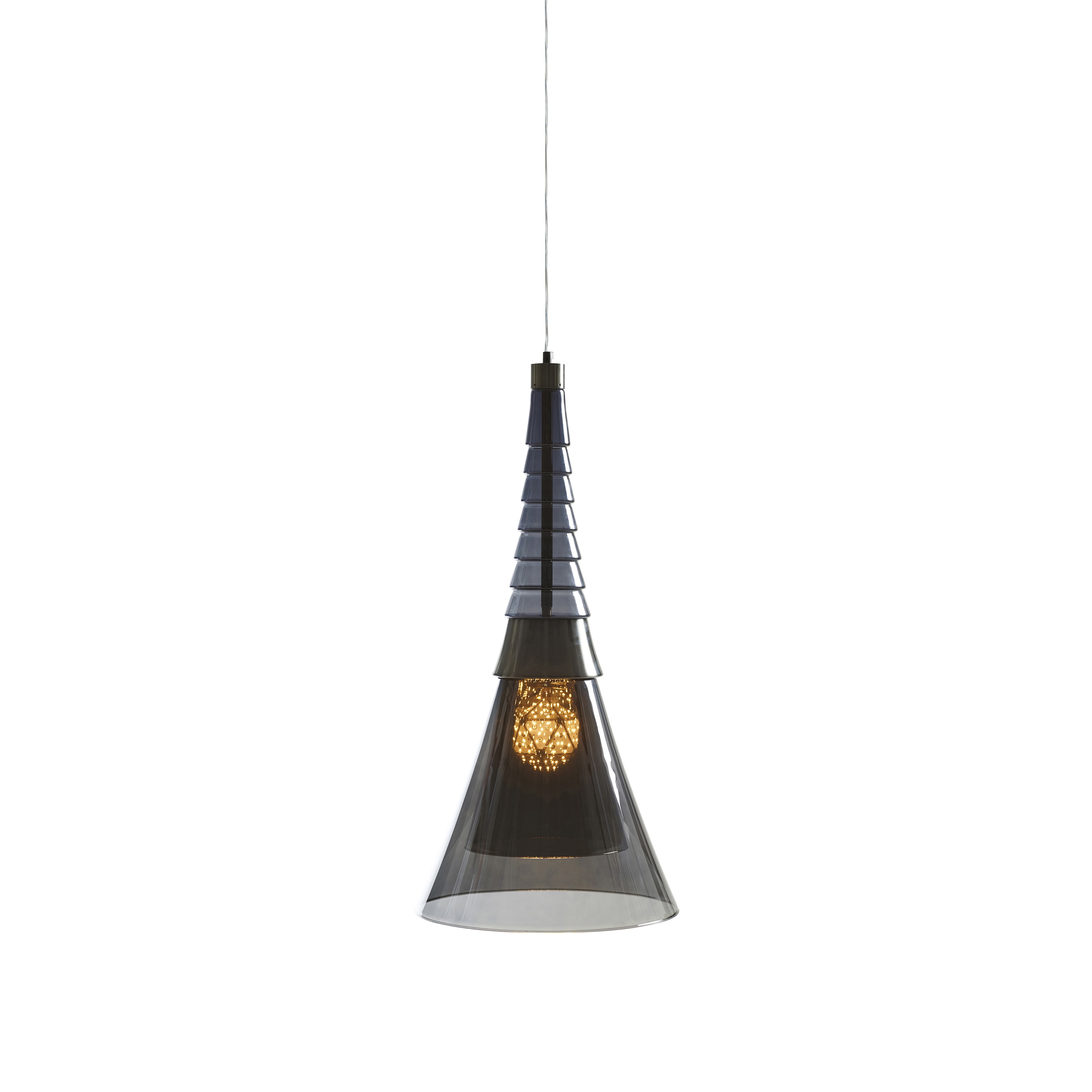 Display product Djed hanging lamp from manufacturer Promemoria