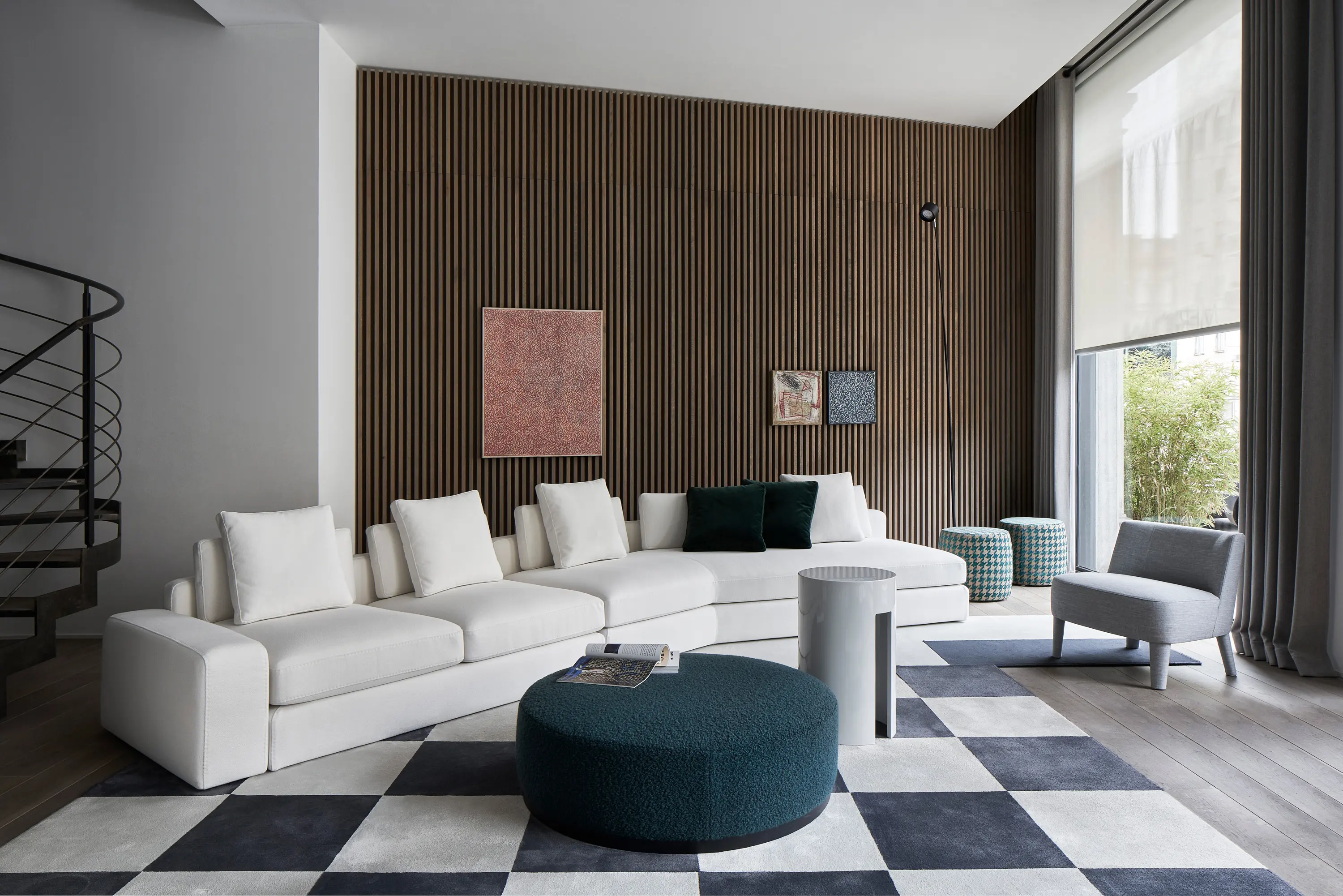 Meridiani - Brons Pouf