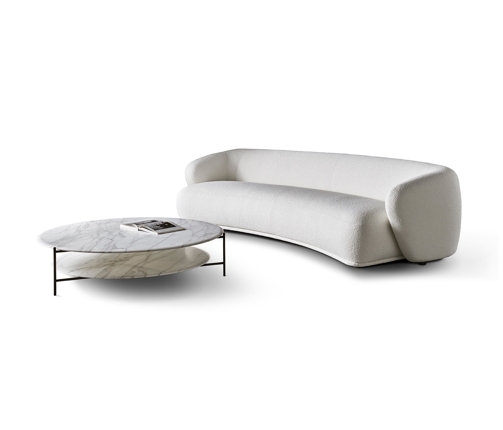 Display product René sofa from manufacturer Meridiani