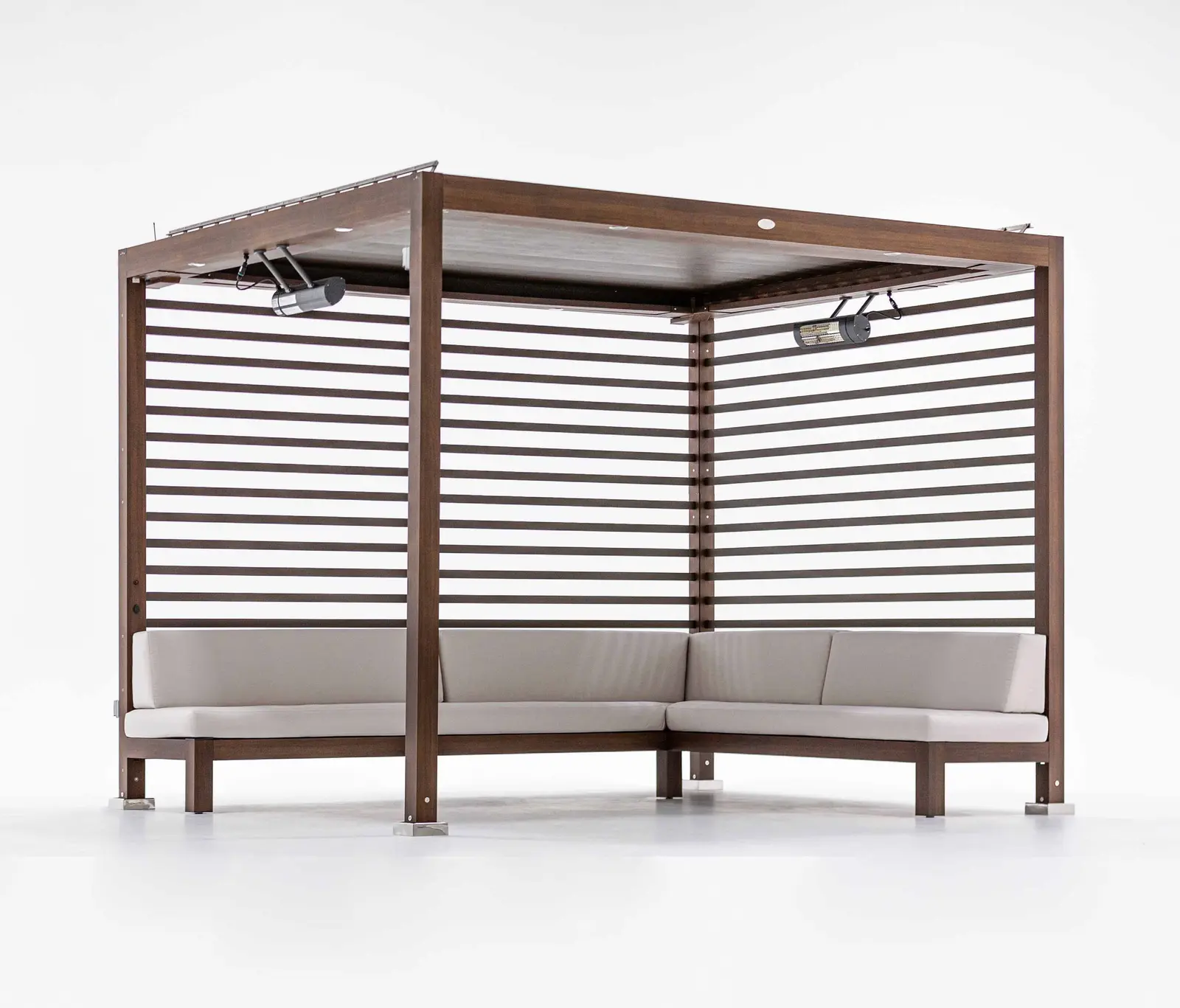 SOLANOX CABANA - AUTOMATED LOUVERED ROOF - Gazebos from Tuuci
