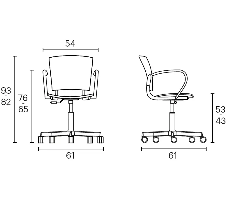 ENEA - Bürostuhl Eina