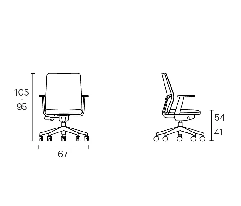 ENEA - Bürostuhl Movado