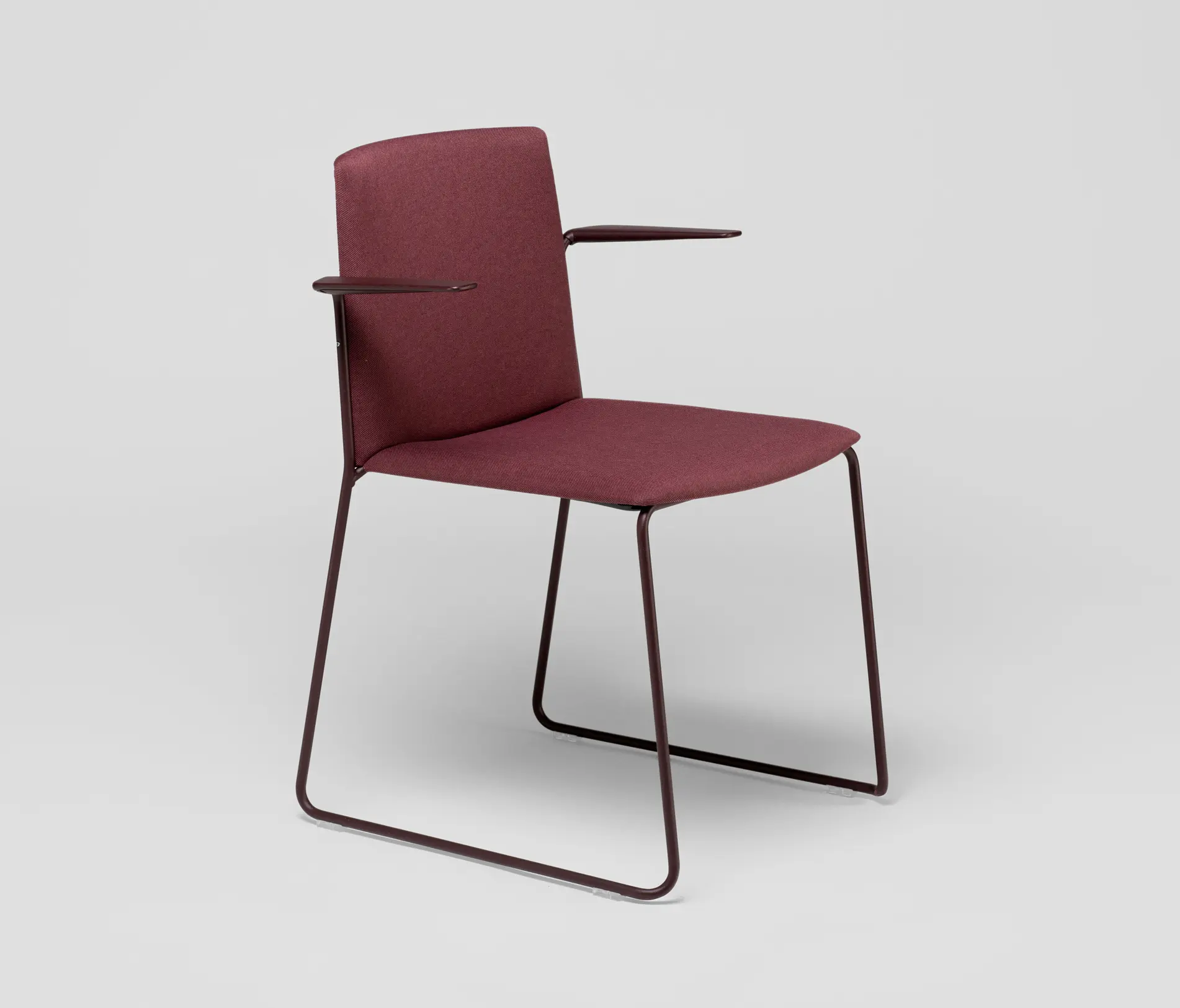 ENEA - Ema sledge chair with close backrest and arms