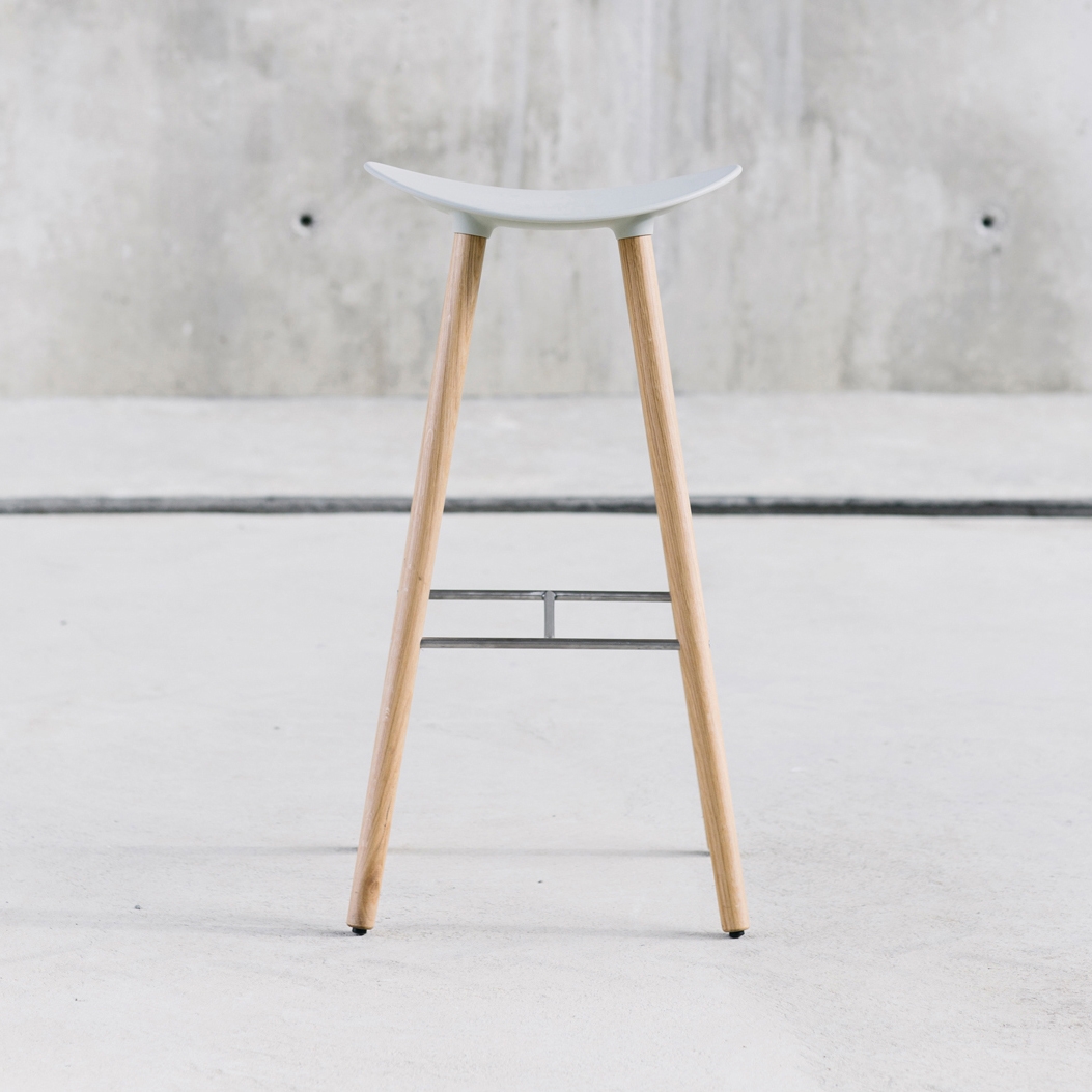 Display product Coma Wood stool from manufacturer ENEA