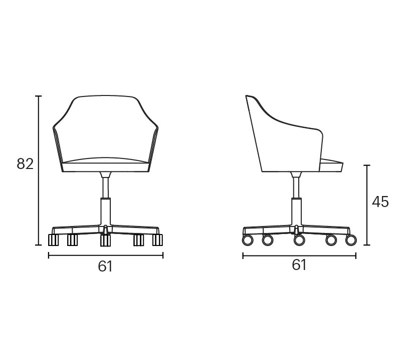 ENEA - Kaiak office chair
