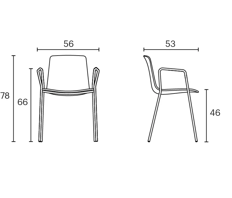 ENEA - Lottus armchair