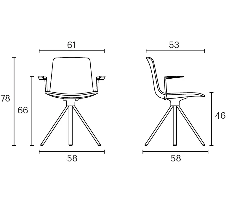 ENEA - Stuhl Lottus spin