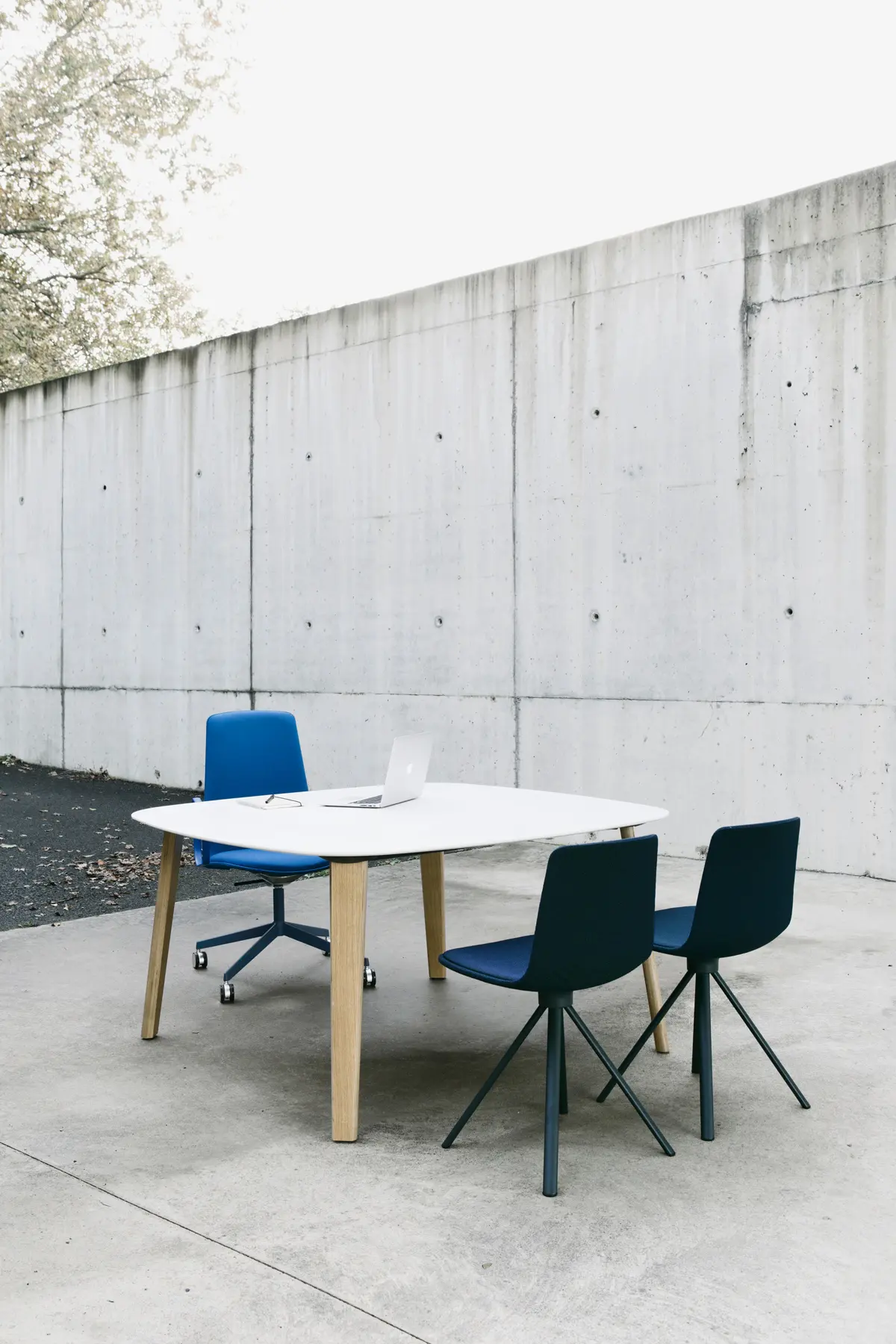 ENEA - LTS System table wooden legs