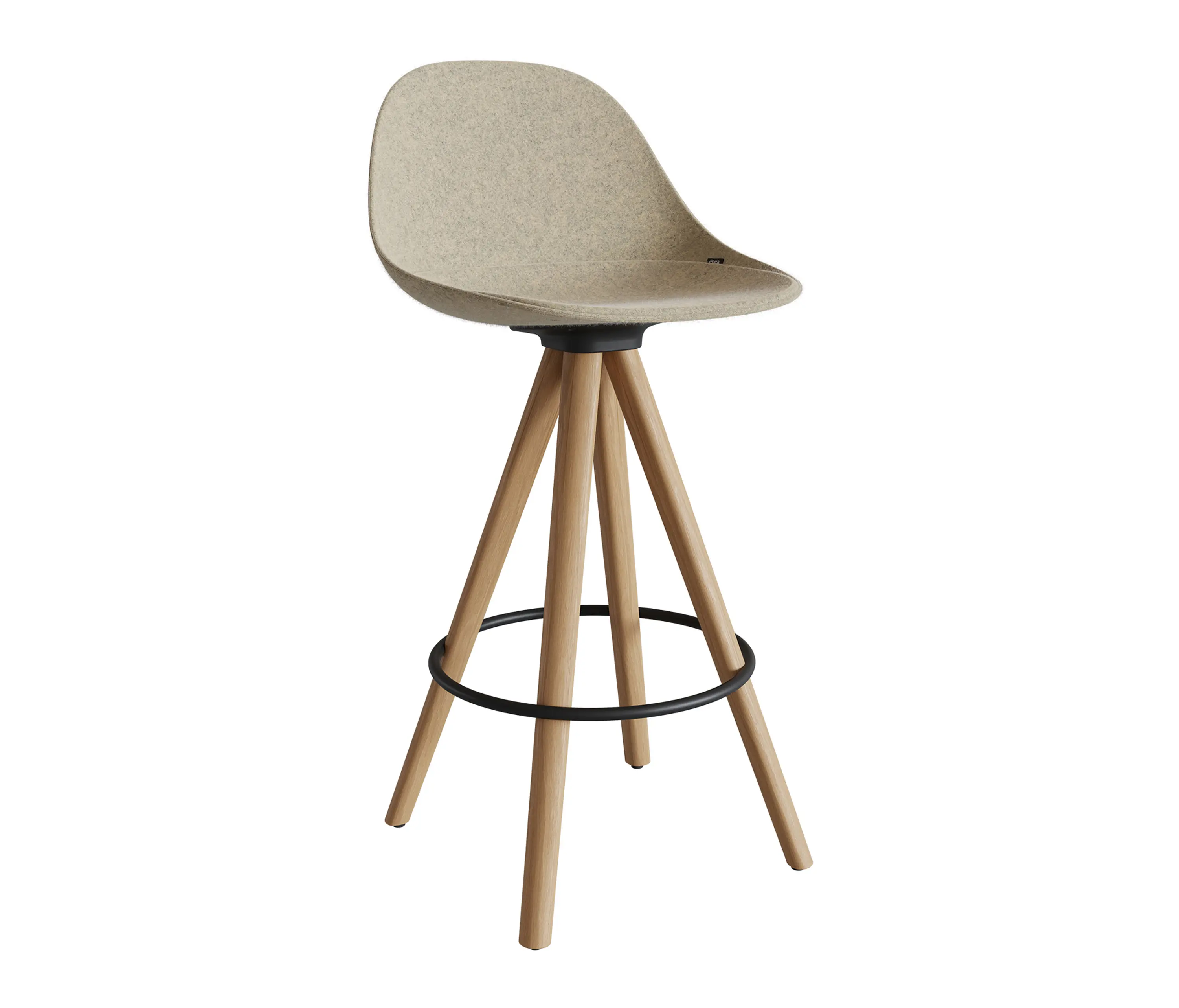 ENEA - Mate Spin Wood stool