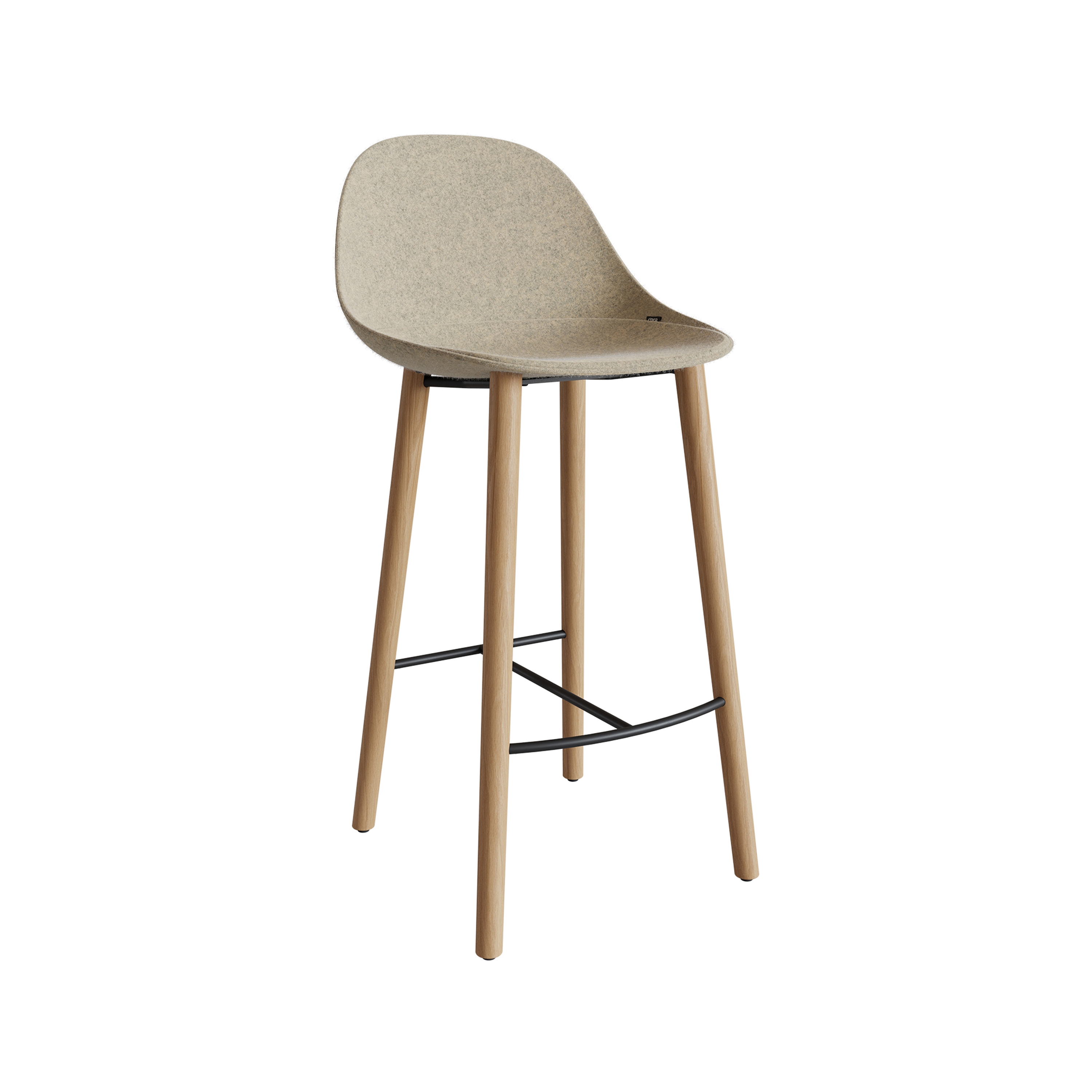 Display product Mate Wood stool from manufacturer ENEA