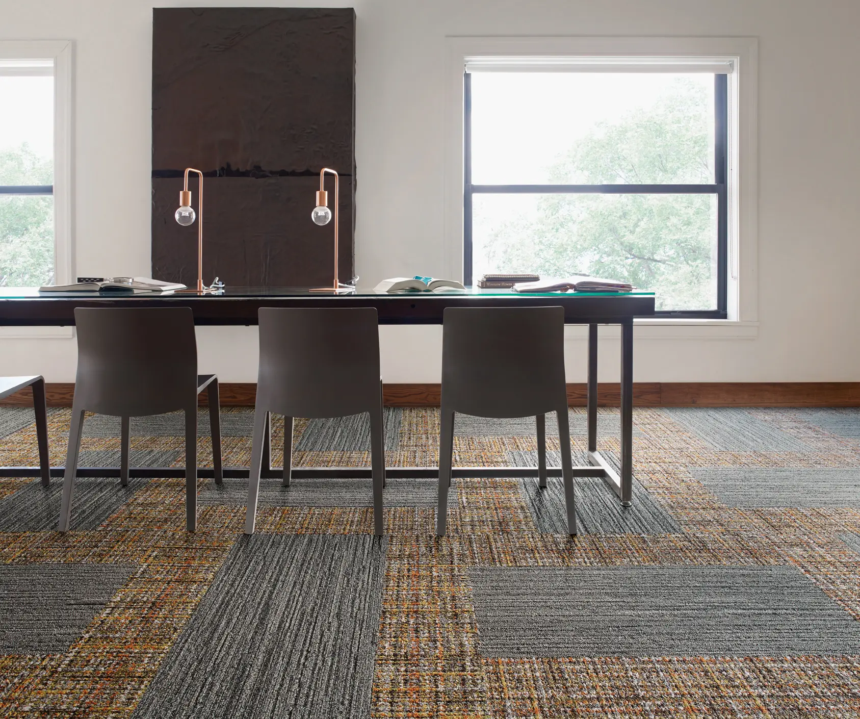 Interface - World Woven 895 Heather Weave