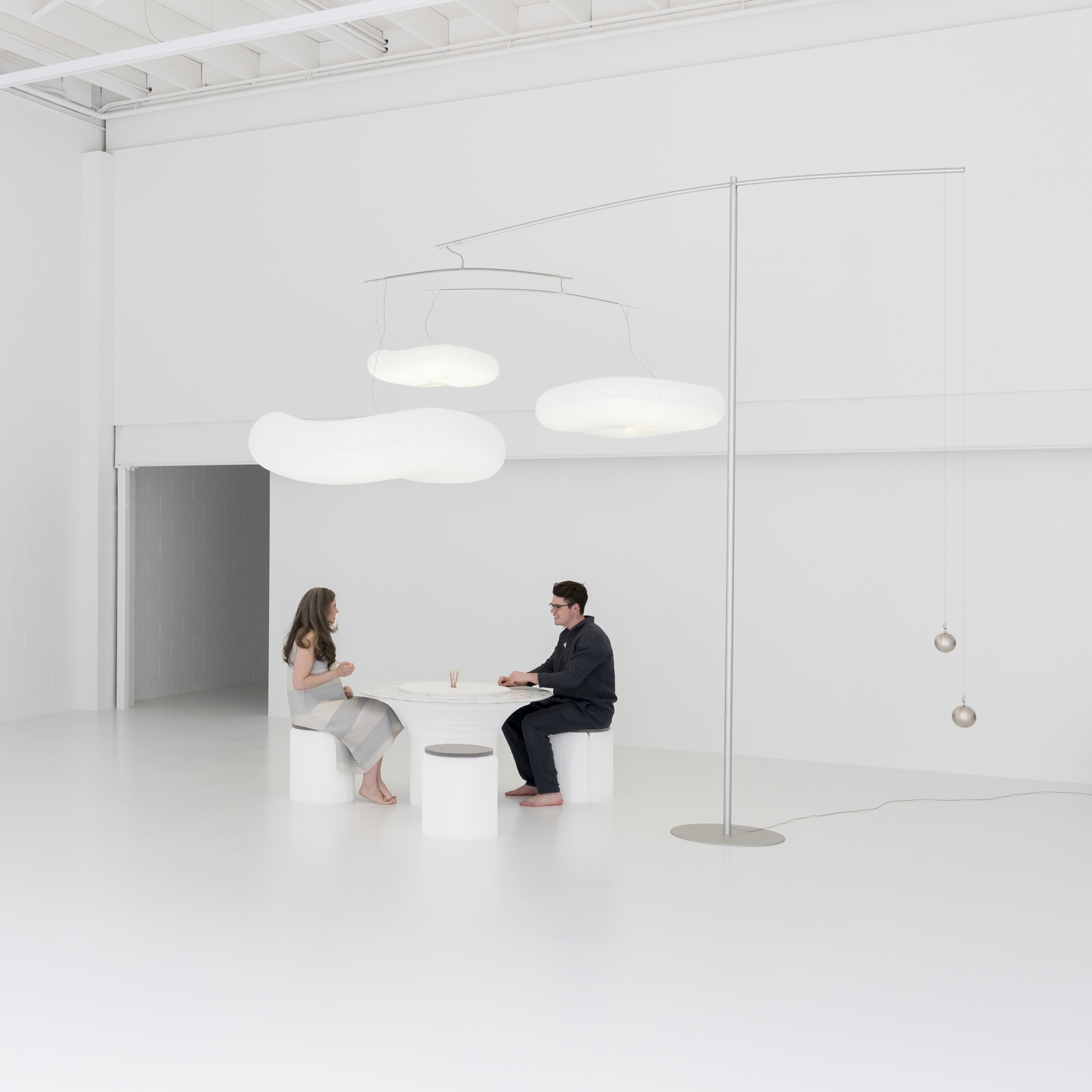 Vertoon produk cloud mast | floor supported luminaire van vervaardiger molo