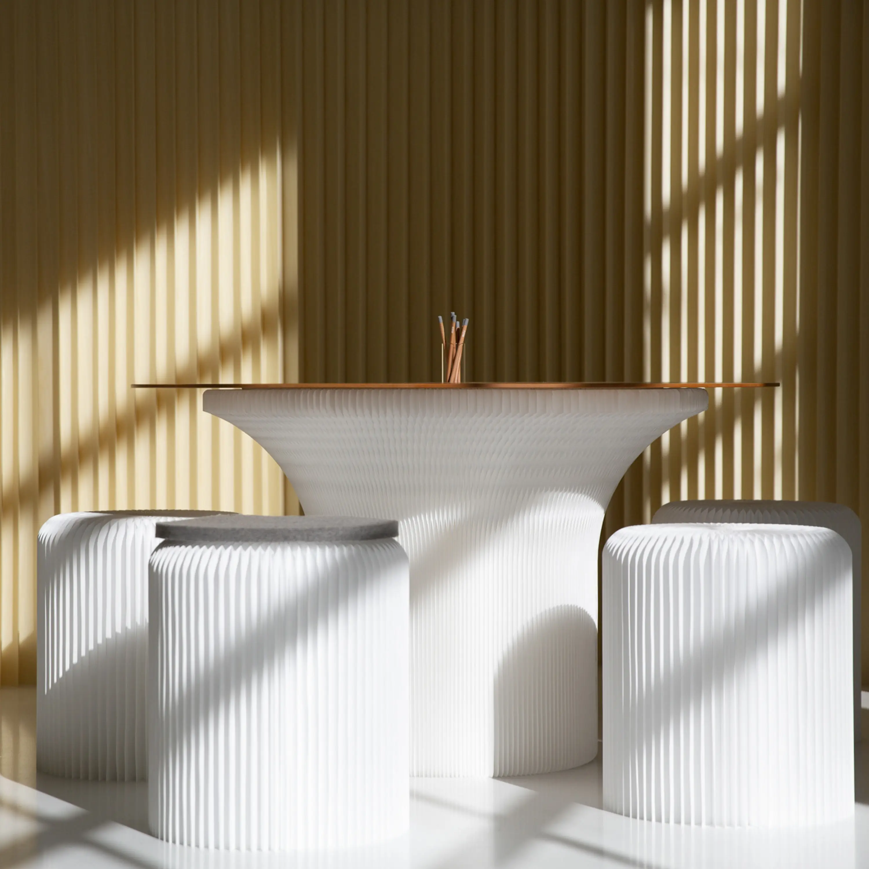 molo - cantilever table | table with folding base
