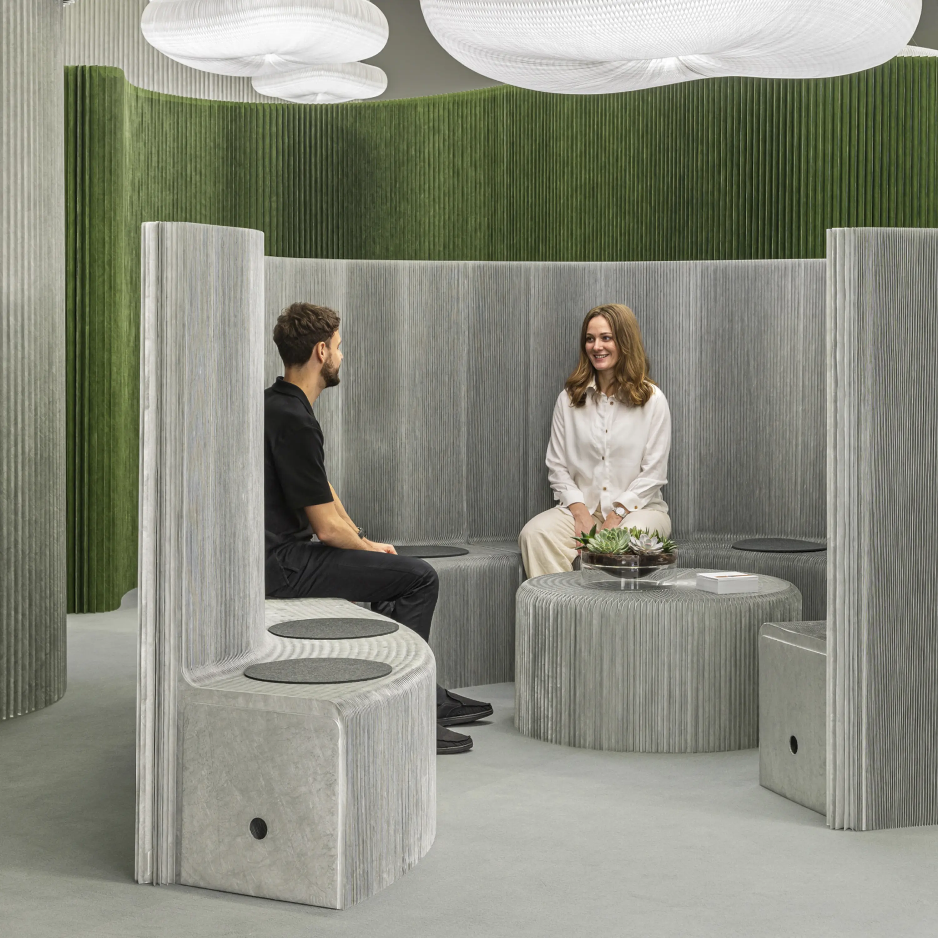 molo - benchwall | high backed seating + room divider