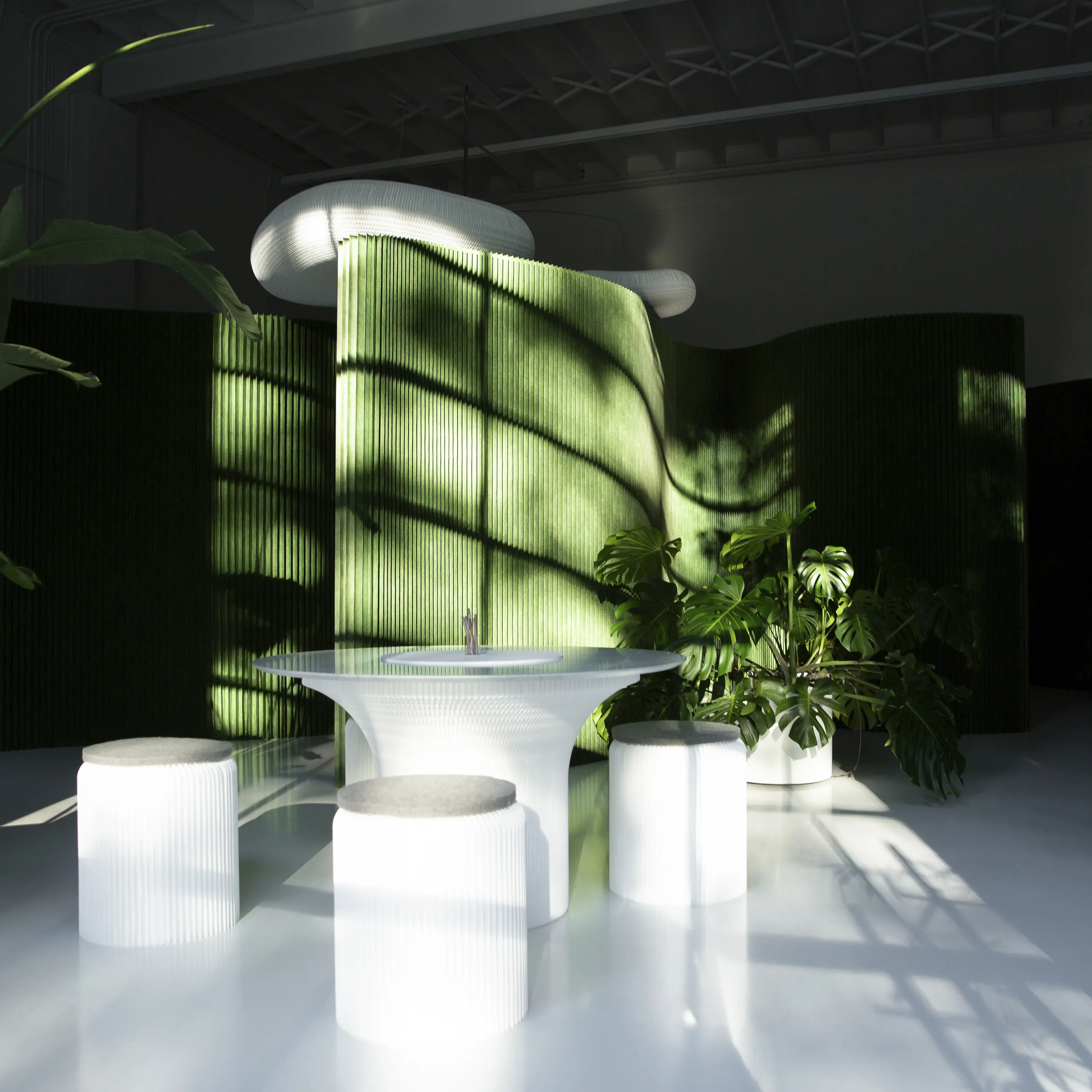 molo - textile softwall | flexible freestanding partition