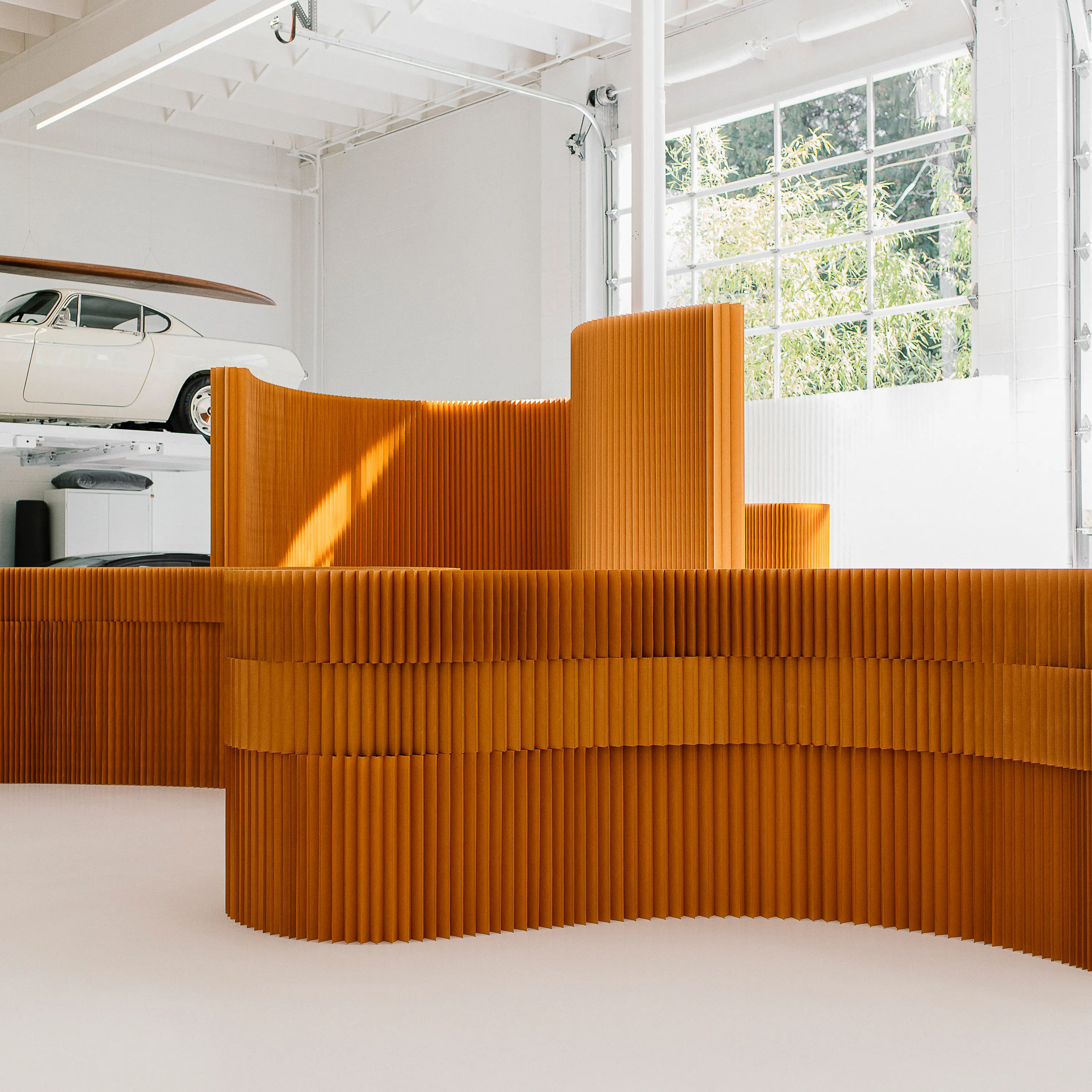 molo - paper softblock | modular acoustic room divider