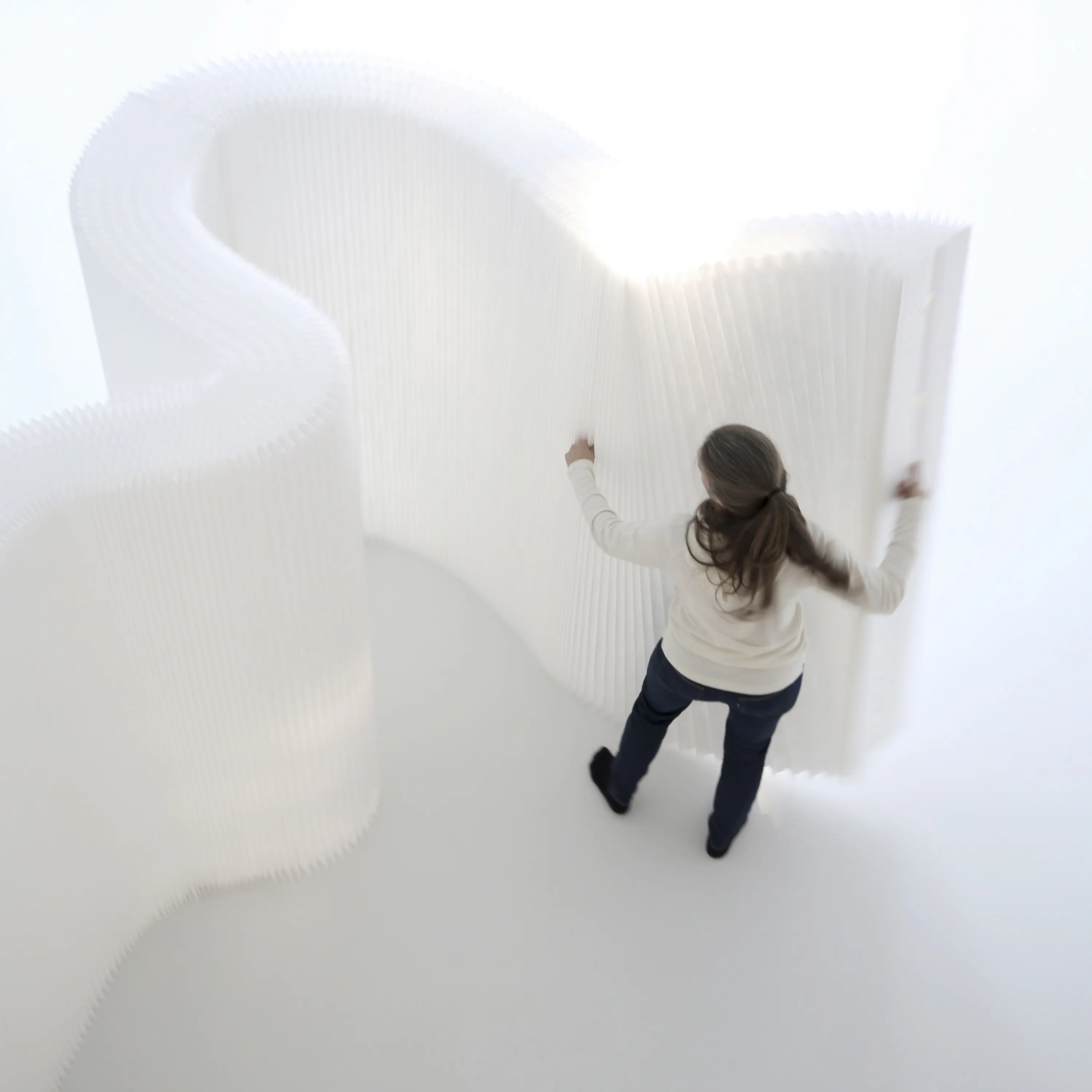 molo - textile softwall | flexible freestanding partition