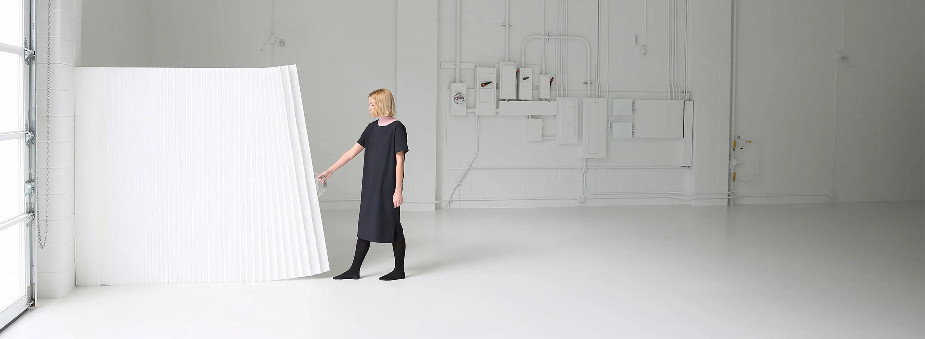 molo - wool felt handles for softwall