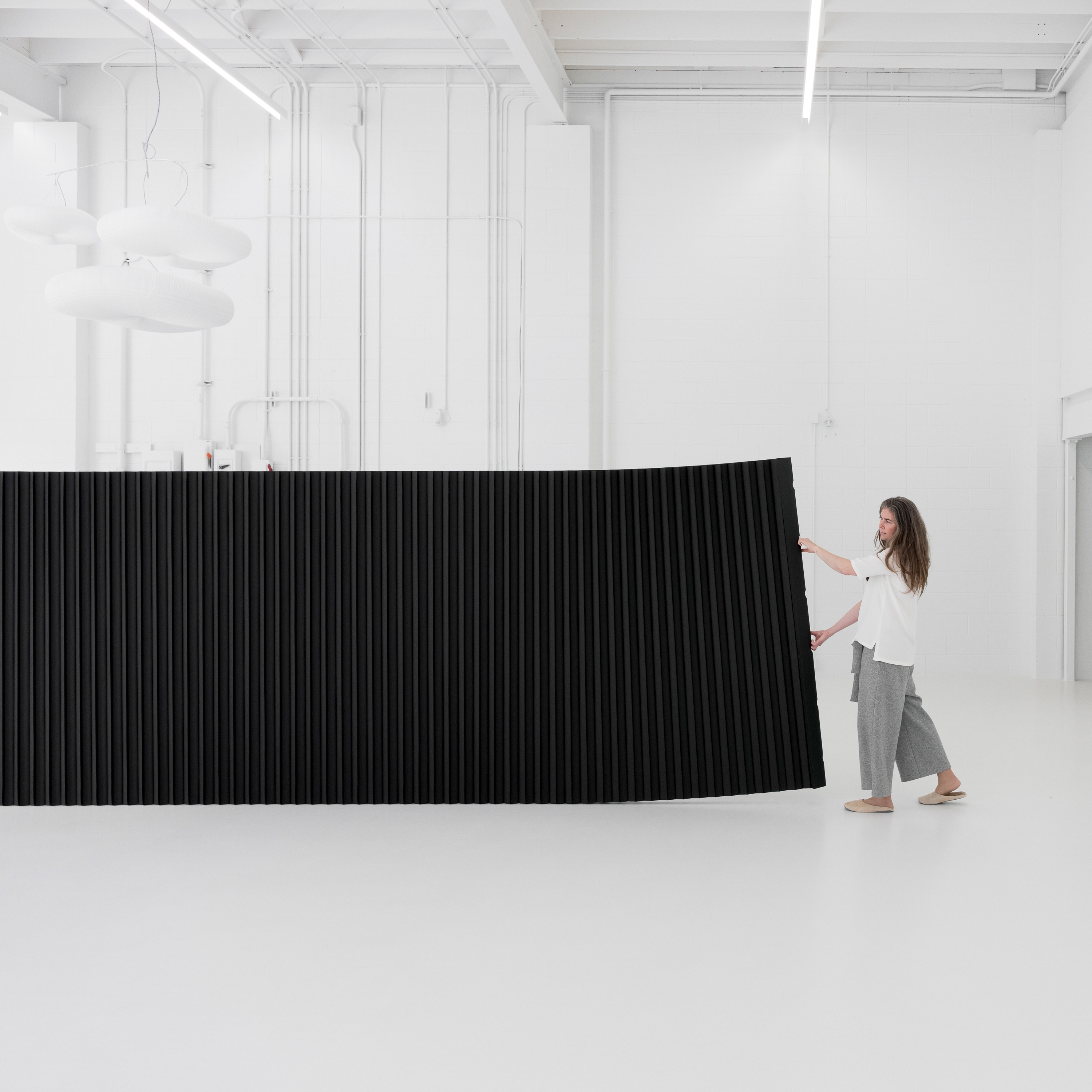 paper softwall | flexible freestanding partition