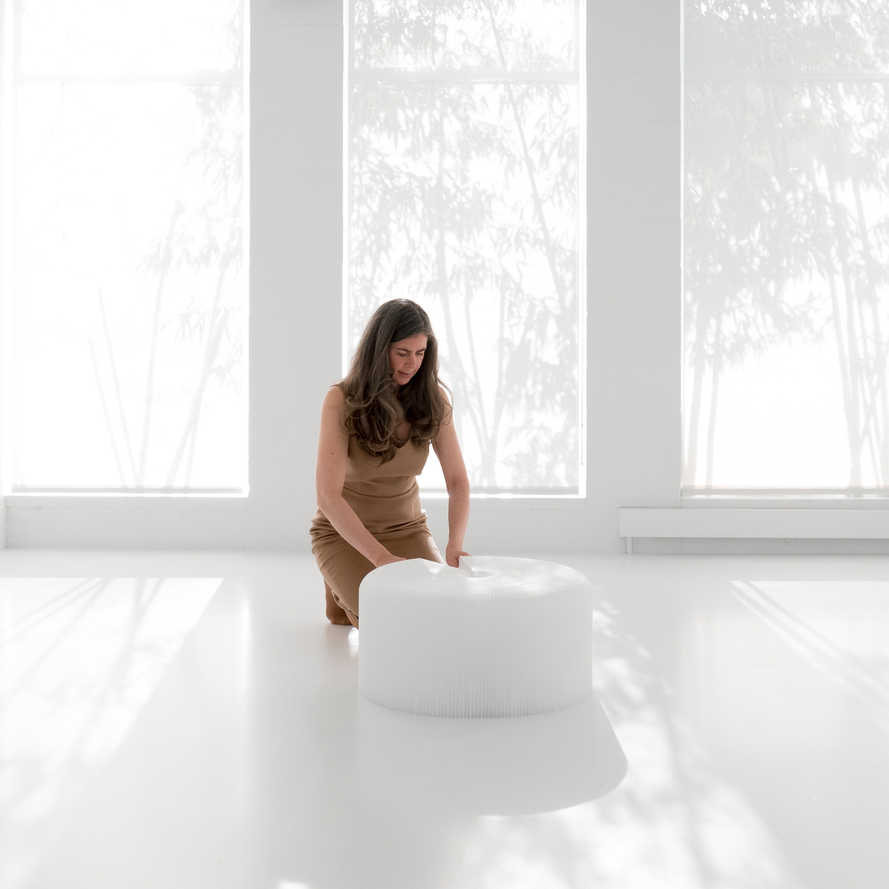 softseating | folding paper stool, bench and table