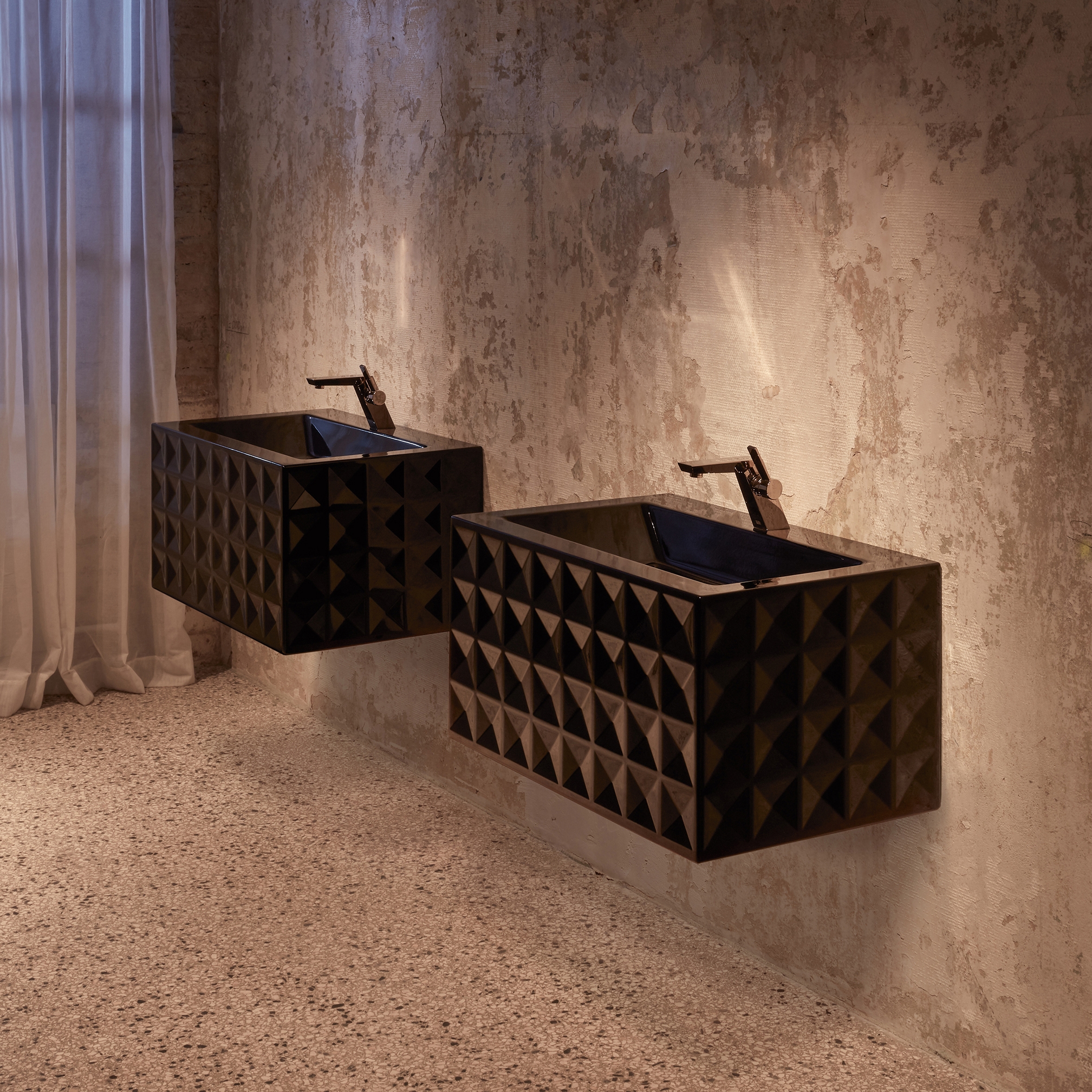 Display product BetteLoft Ornament Wall Mounted Washbasin from manufacturer Bette