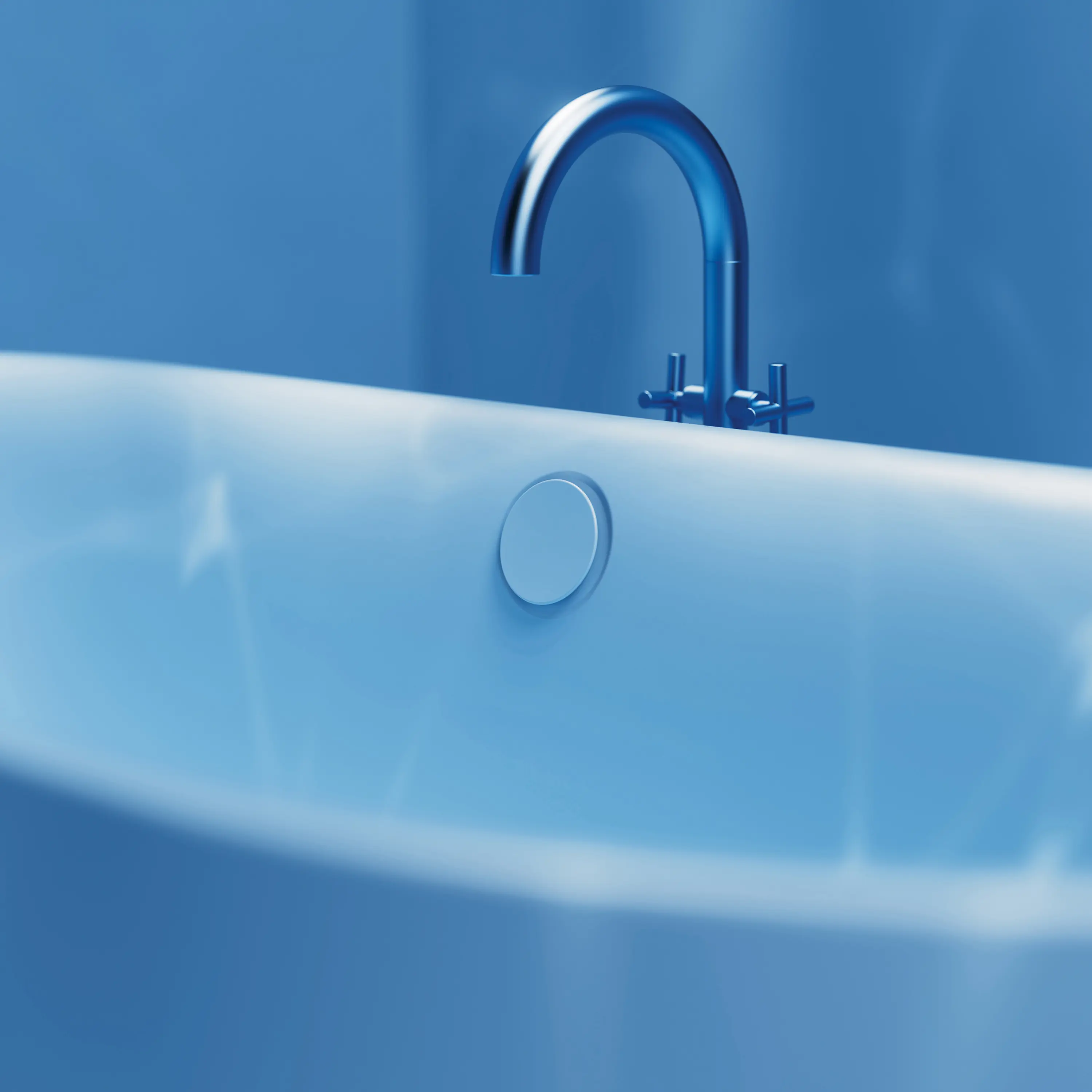 Bette - Waste & Overflow Fitting BetteMono Flow Silhouette