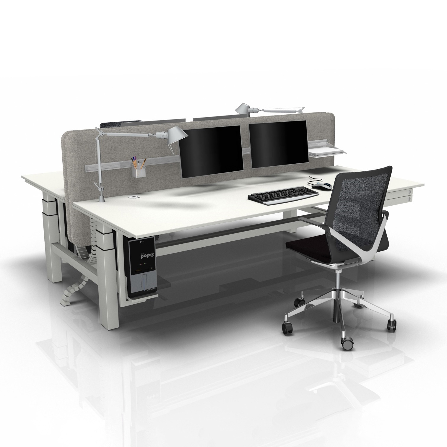 Display product WINEA PRO | Duo table from manufacturer WINI Büromöbel