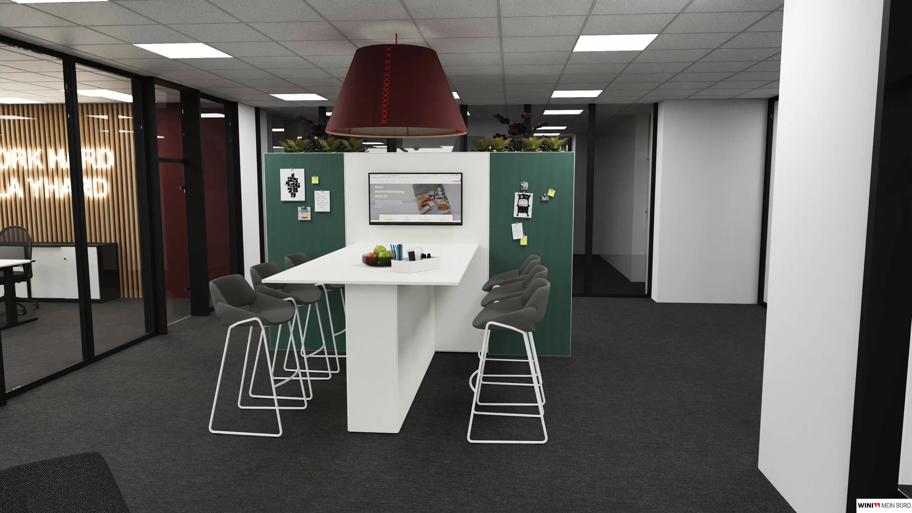 WINI Büromöbel - WINEA SINUS | Parete divisoria