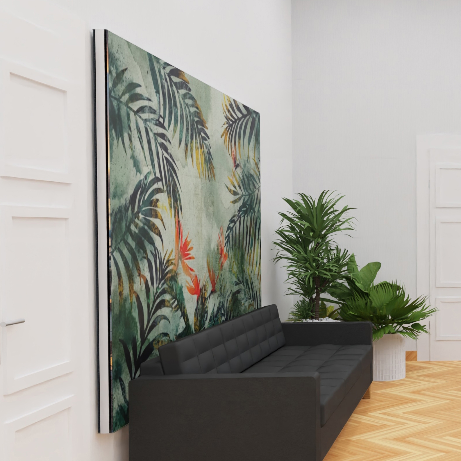 Display product Winea SINUS | Wall mural from manufacturer WINI Büromöbel