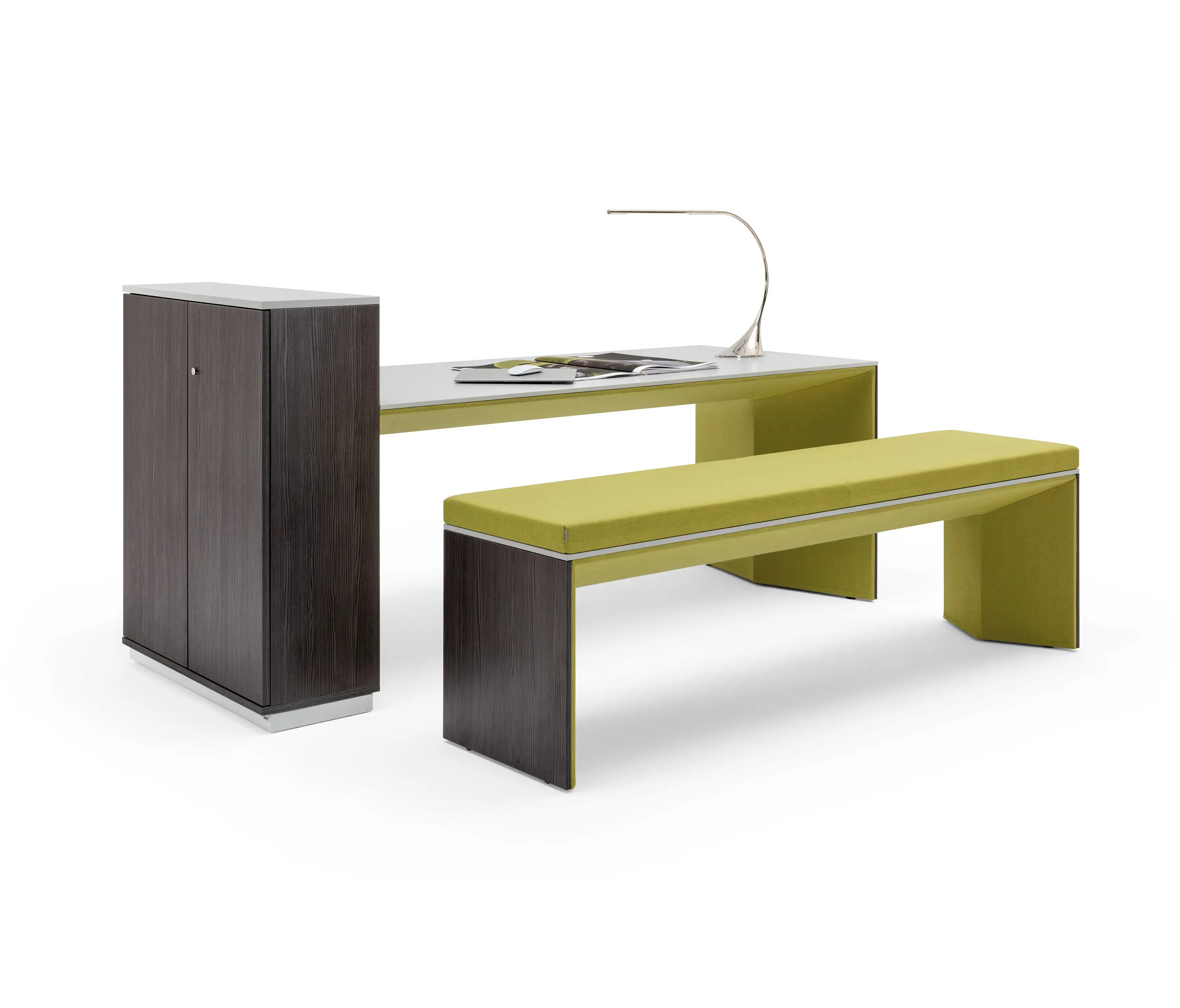 WINI Büromöbel - Winea Plus | Panelleg table & Bench