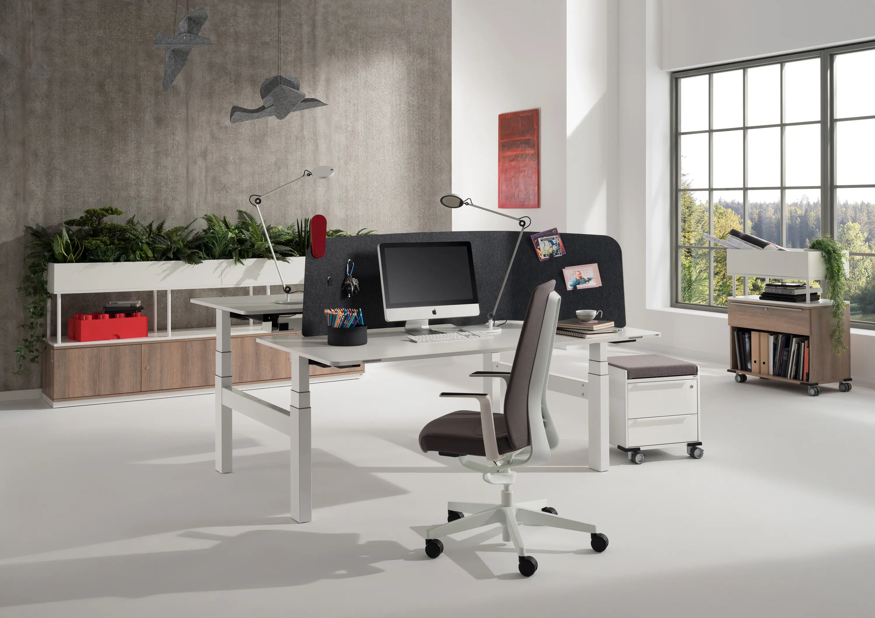 WINI Büromöbel - WINEA FLOW | Mesa Duo