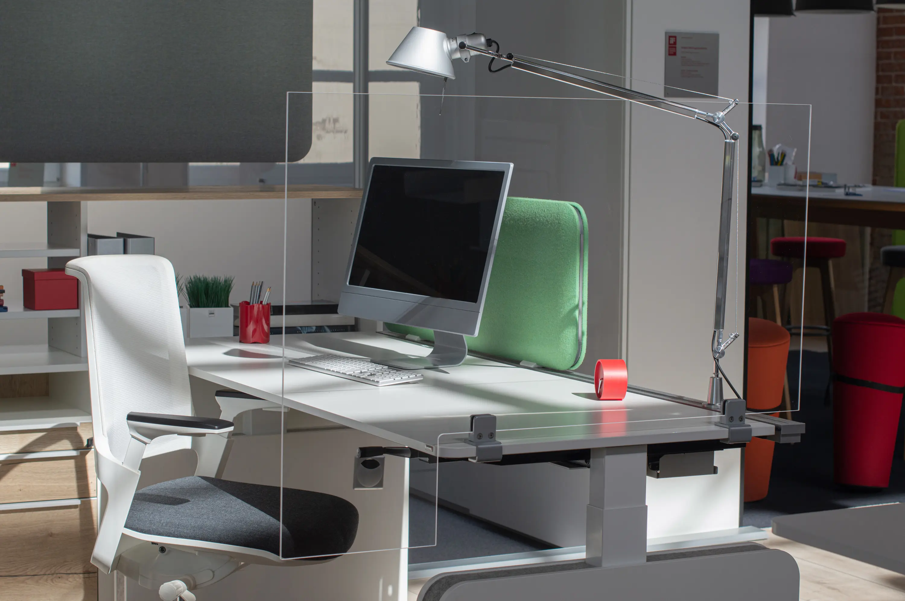 WINI Büromöbel - WINI Parete igienica | Forma a L