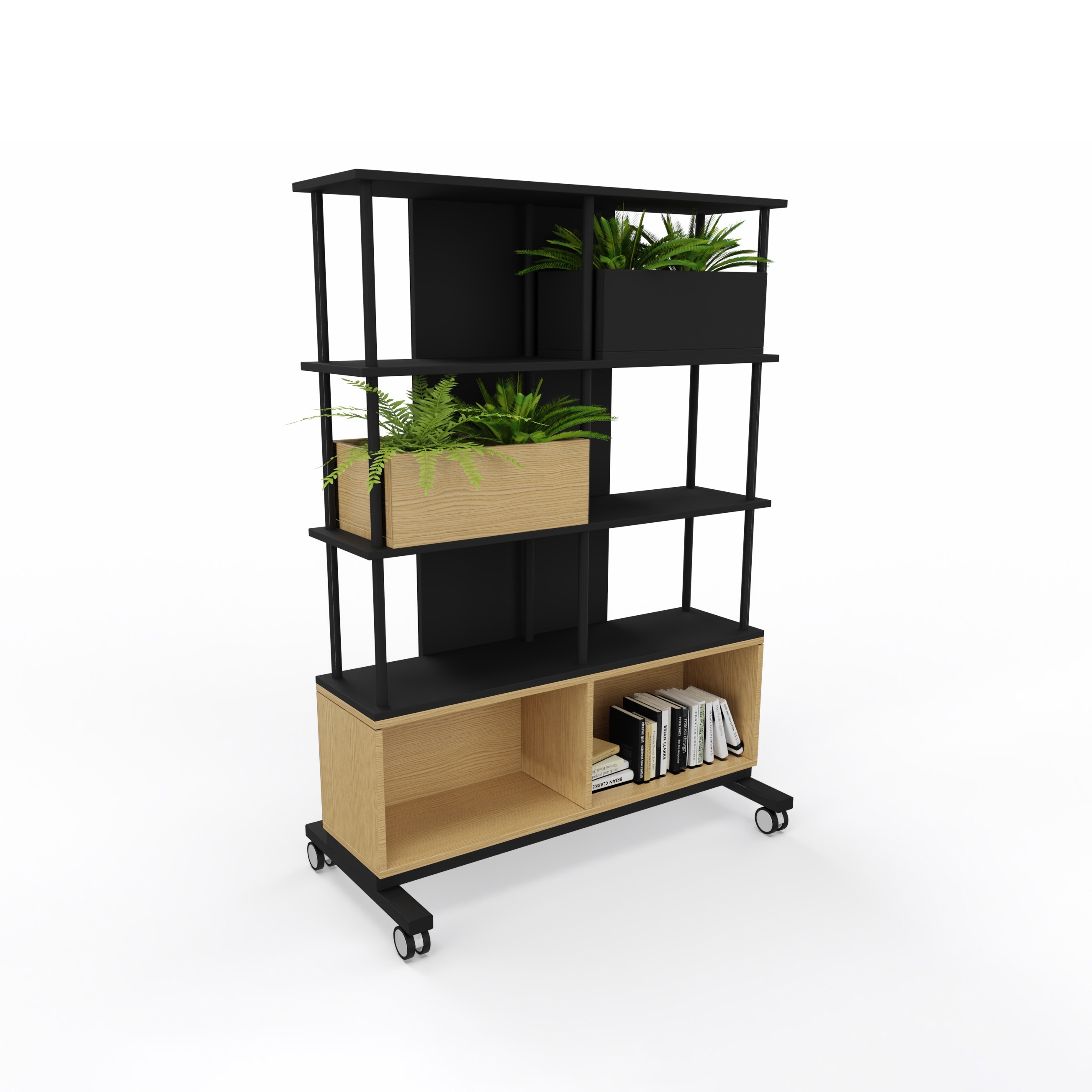 Display product WINEA MAXX | Rolling shelving from manufacturer WINI Büromöbel