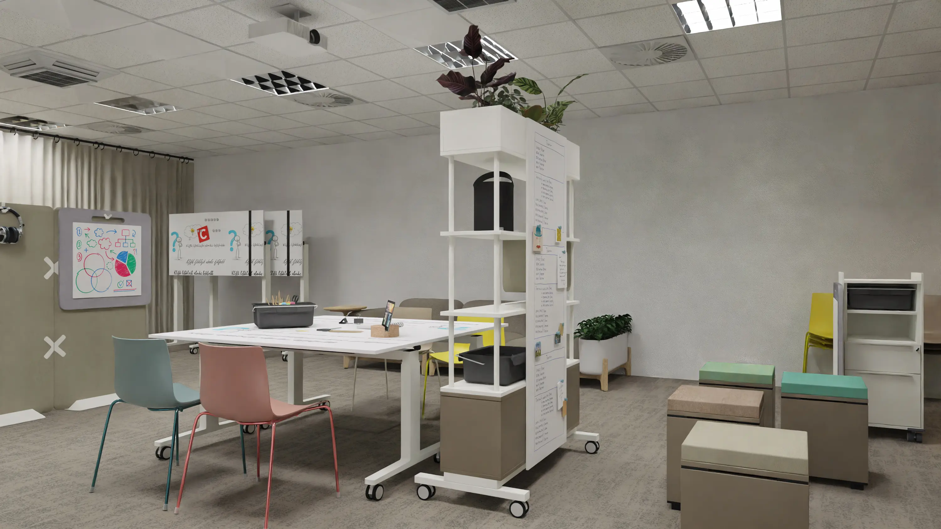 WINI Büromöbel - WINEA ELEMENTS | Agile Zone