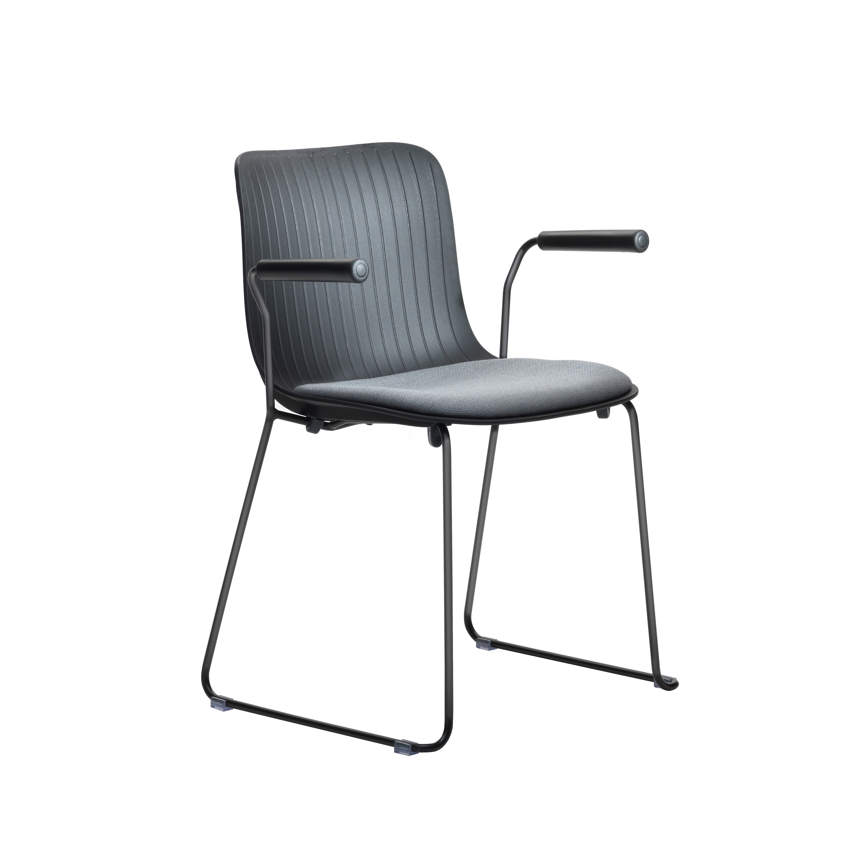 Afficher le produit Dragonfly | Chair with armrests - sled base du fabricant Segis