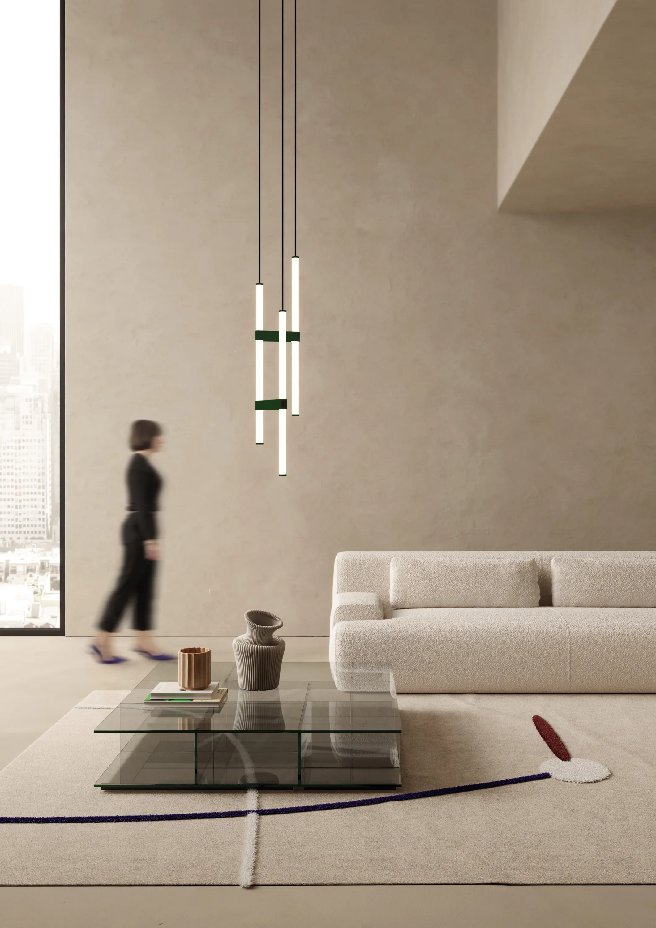 Axolight - Paralela horizontal suspension