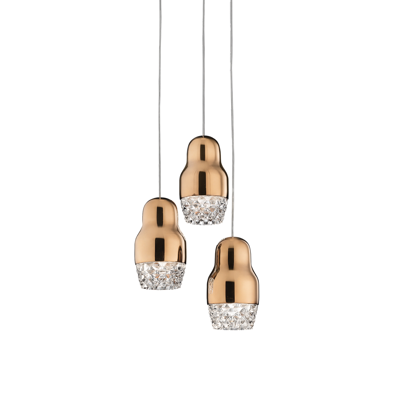 Afficher le produit Fedora SP3 rose gold du fabricant Axolight