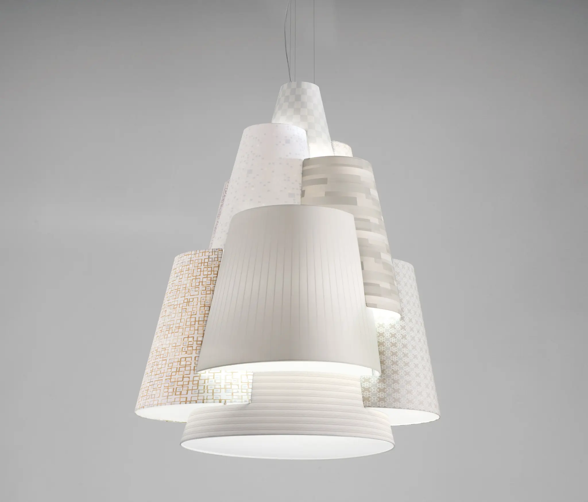 Axolight - Melting Pot SP 120 light patterns with diffusers