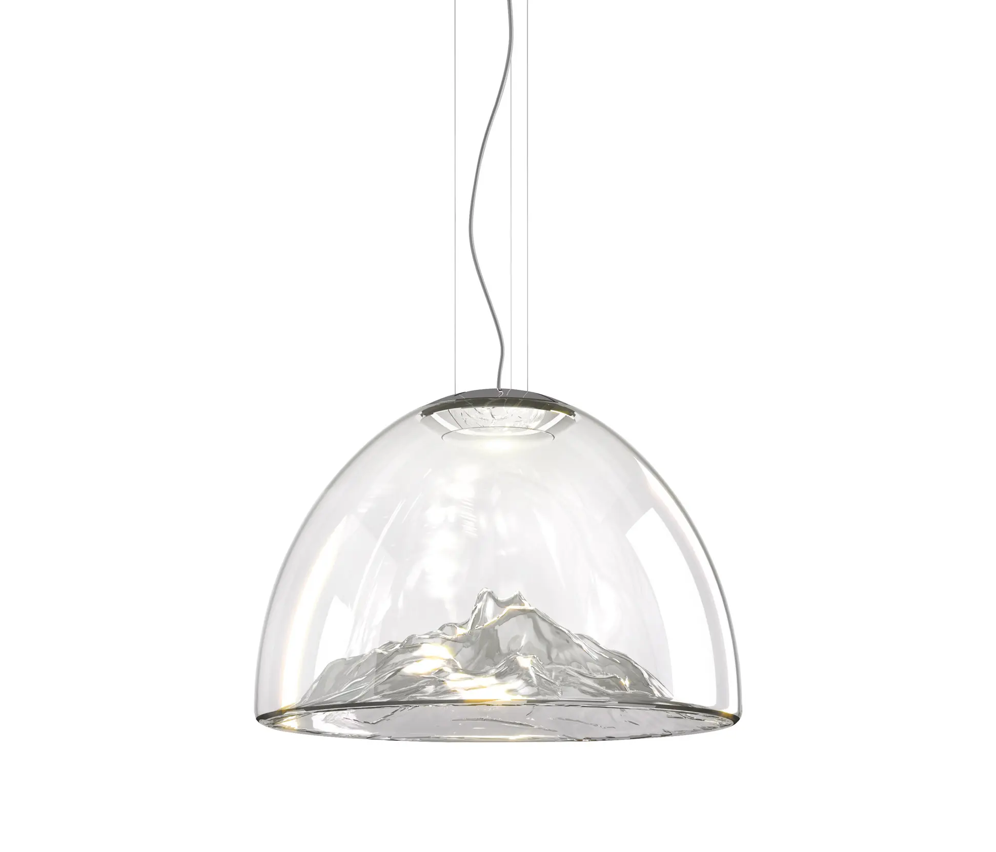 Axolight - Mountain View SP Grey/Chrome